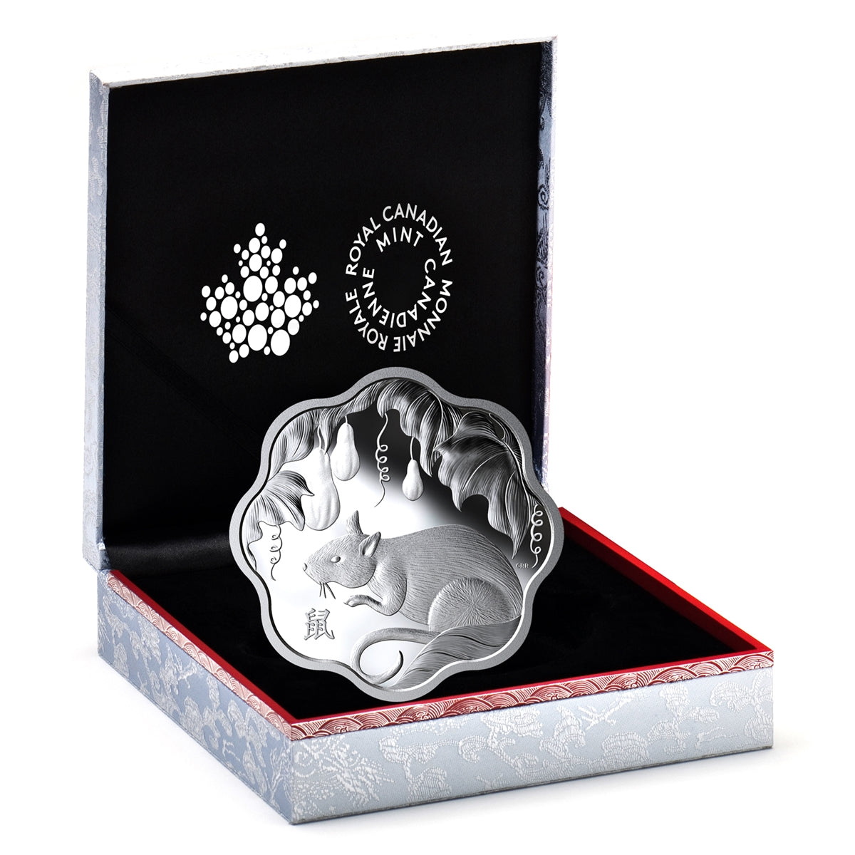2020 Canada $15 Lunar Lotus: Year of the Rat Fine Silver (TAX Exempt)