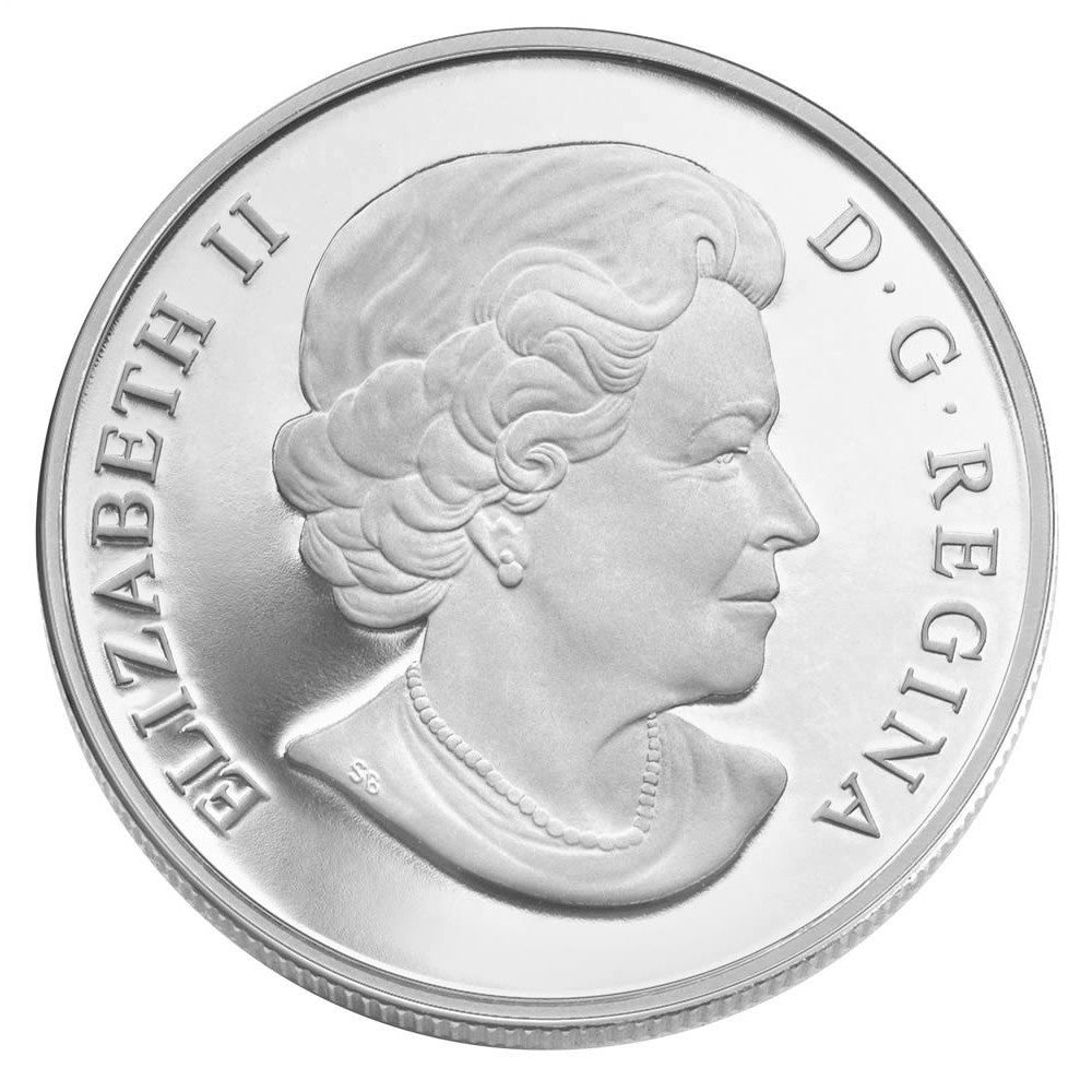 2010 Canada $50 75th Ann. of the First Bank Notes 5oz Silver (No Tax)