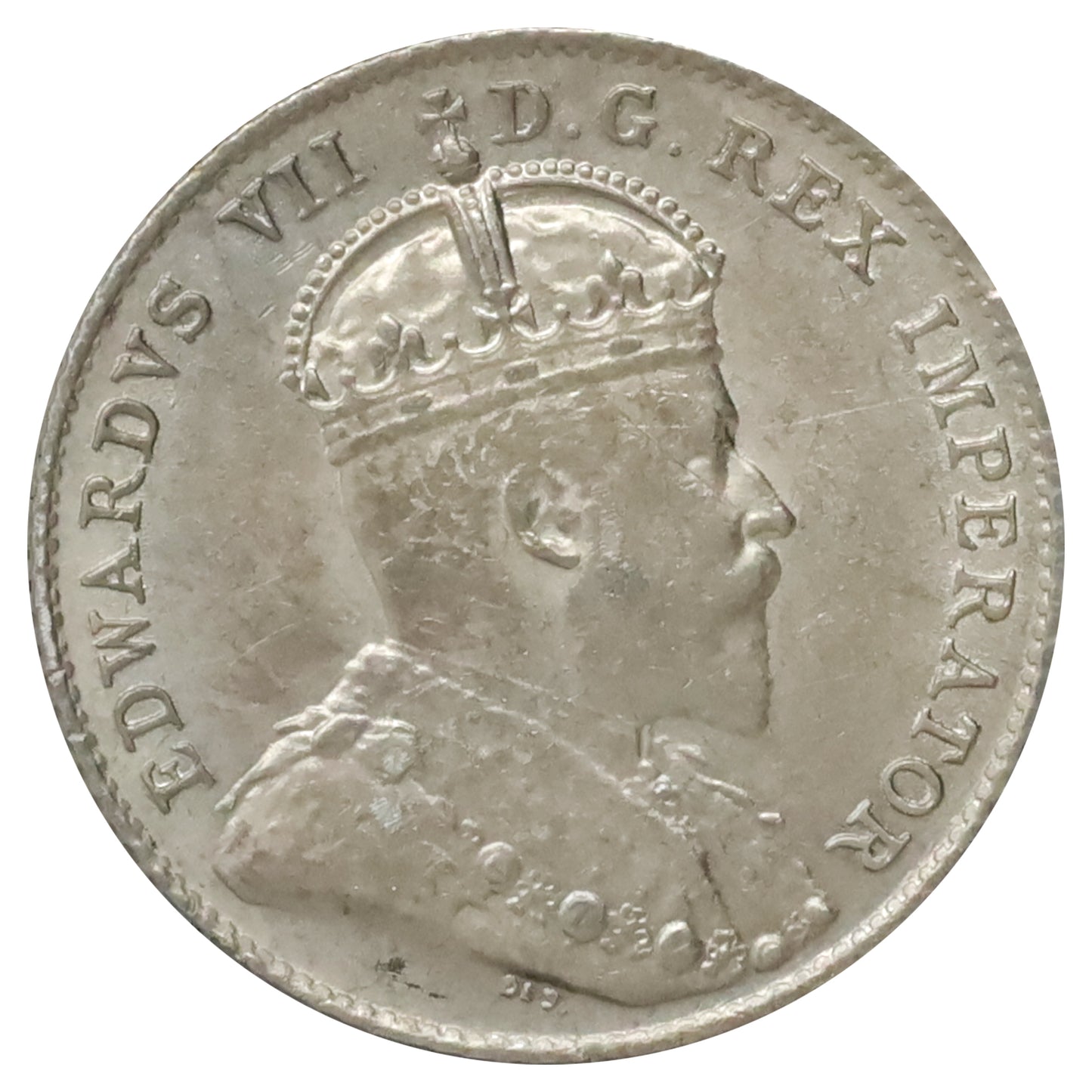 1908 8/8 Canada 10-cents Almost Uncirculated (AU50) $