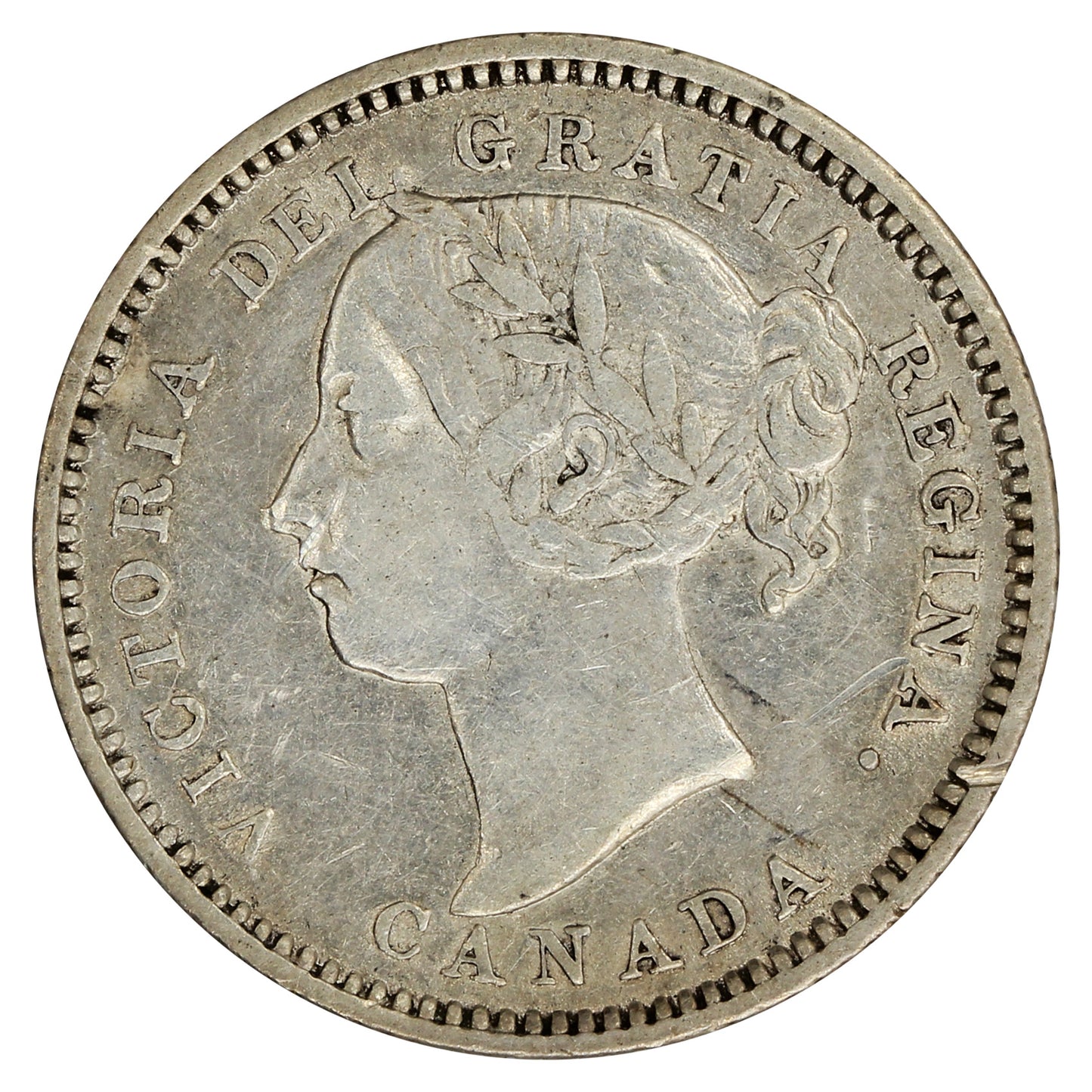 1888 Canada 10-cents VF-EF (VF-30) $