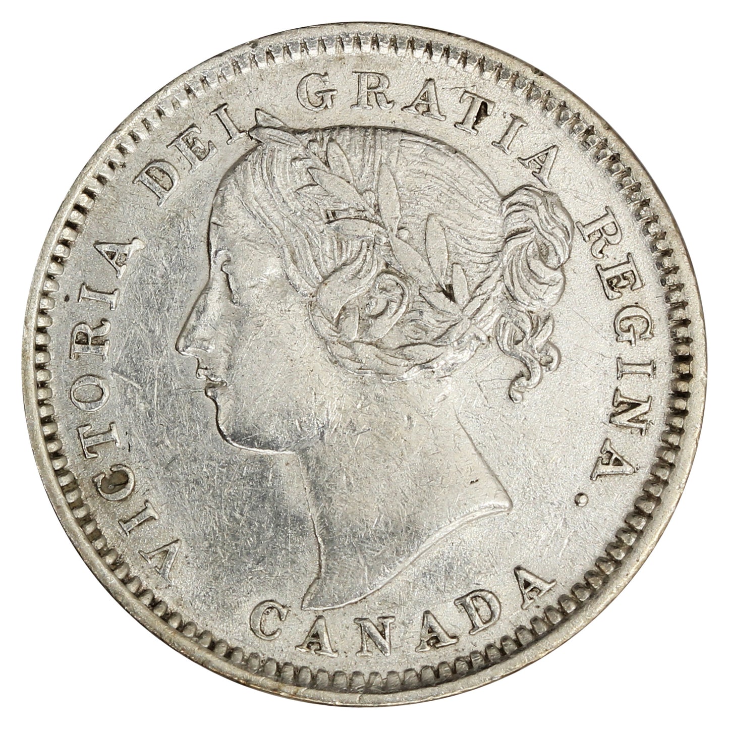 1901 Canada 10-cents Extra Fine (EF40) $