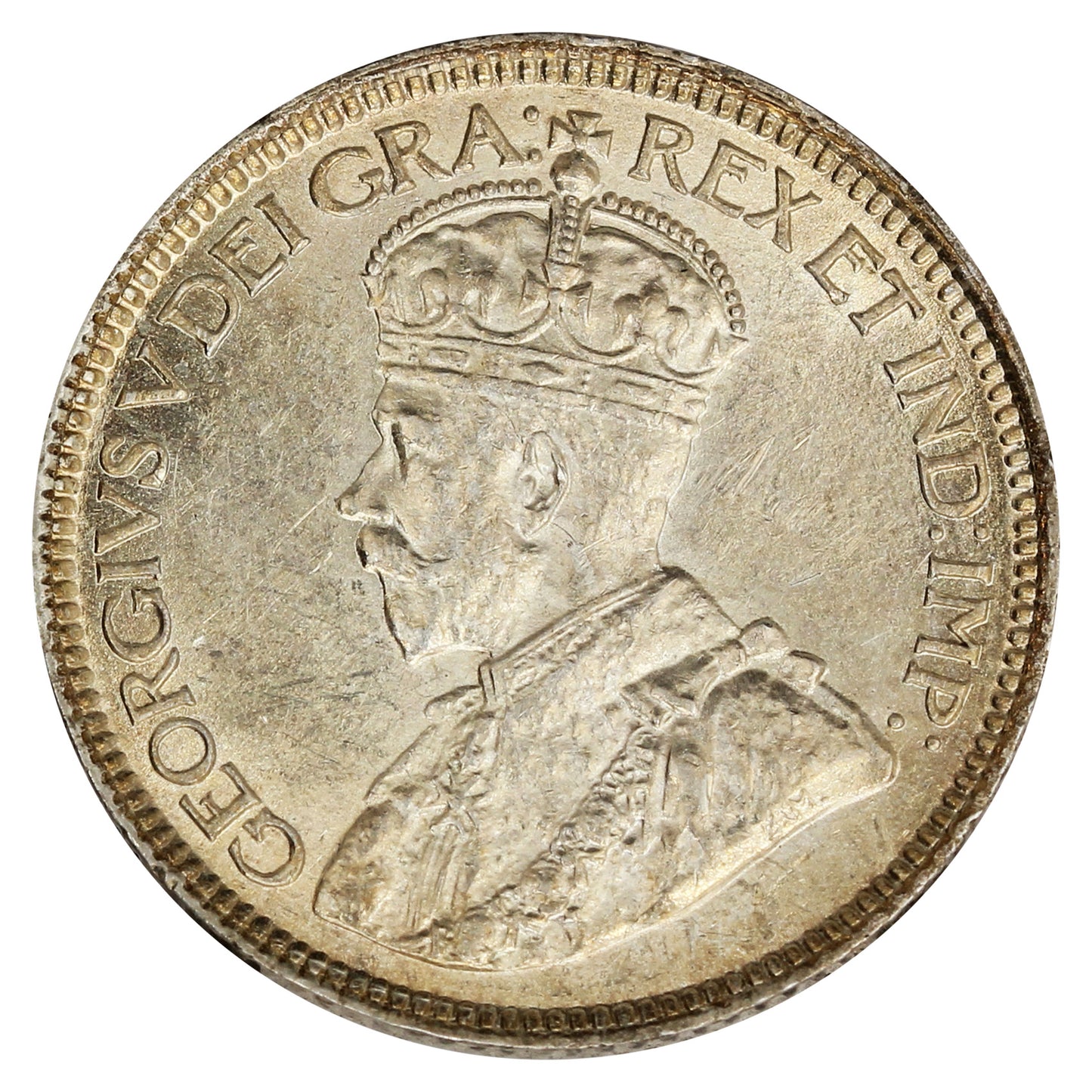 1919 Canada 10-cents AU-UNC (AU-55) $