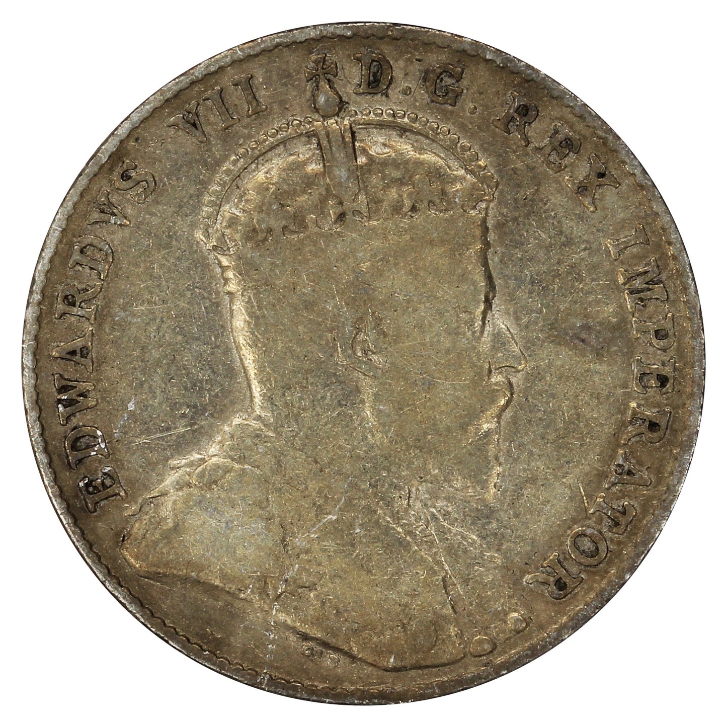 1910 Canada 10-cents Very Good (VG8)