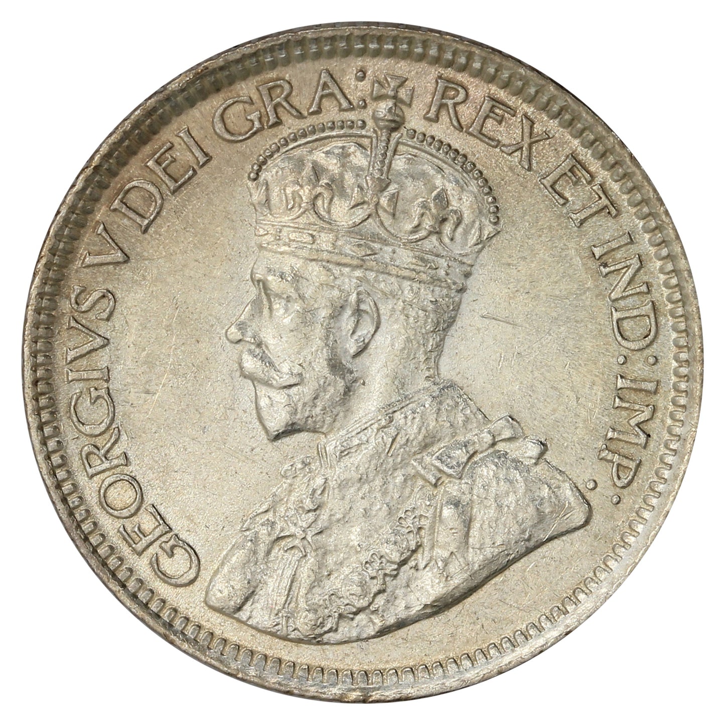 1918 Canada 10-cents AU-UNC (AU55) $