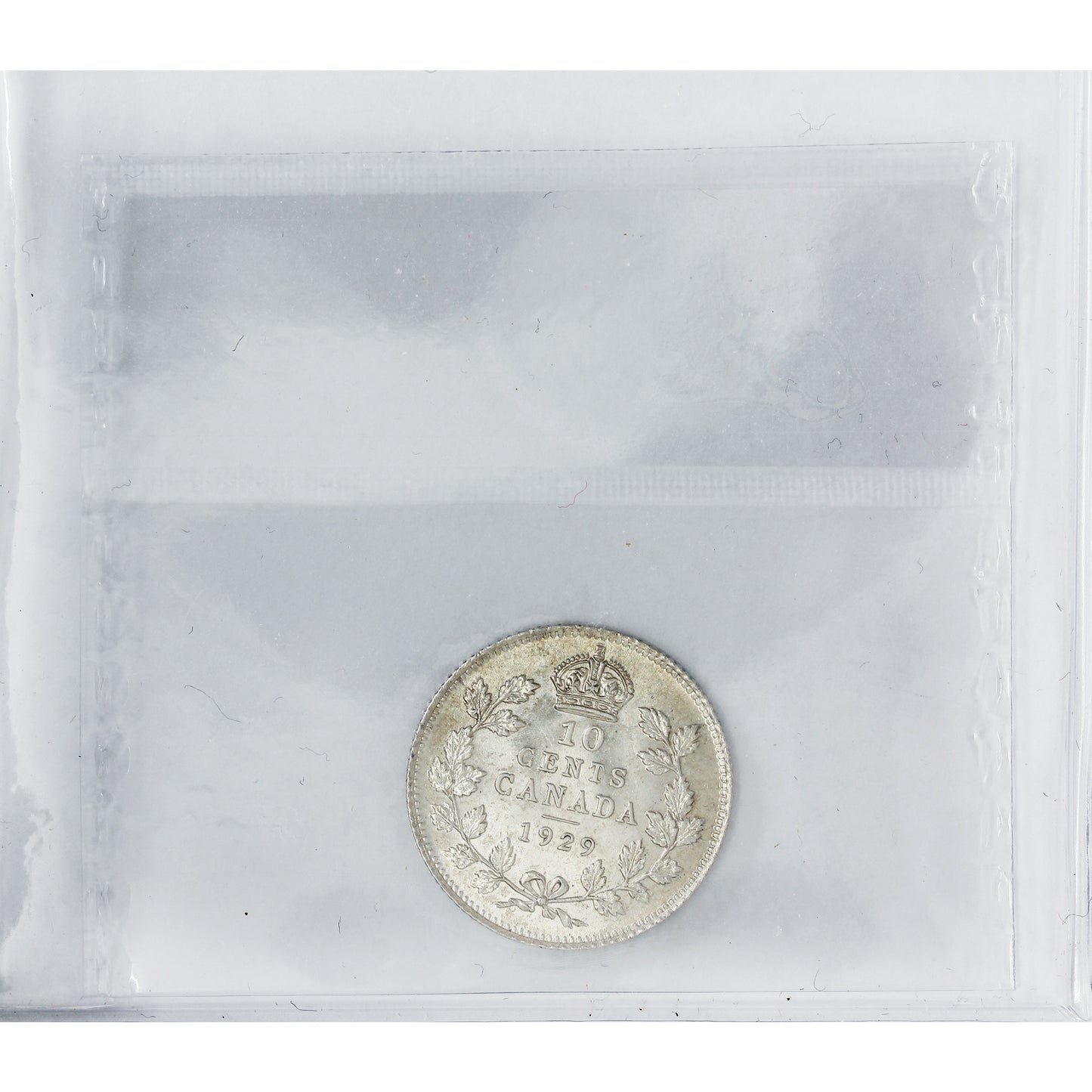 1929 Canada 10-cents ICCS Certified MS64