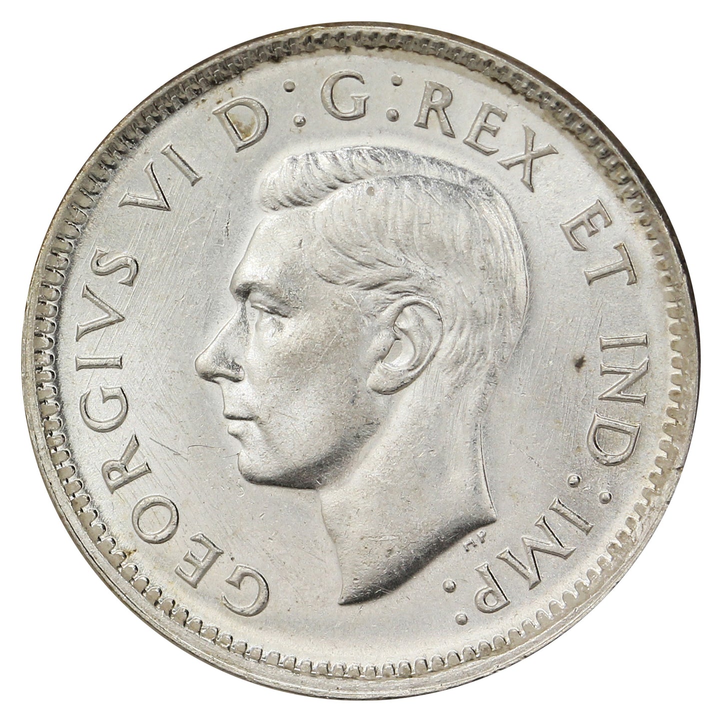 1943 Canada 10-cents Choice Brilliant Uncirculated (MS64) $
