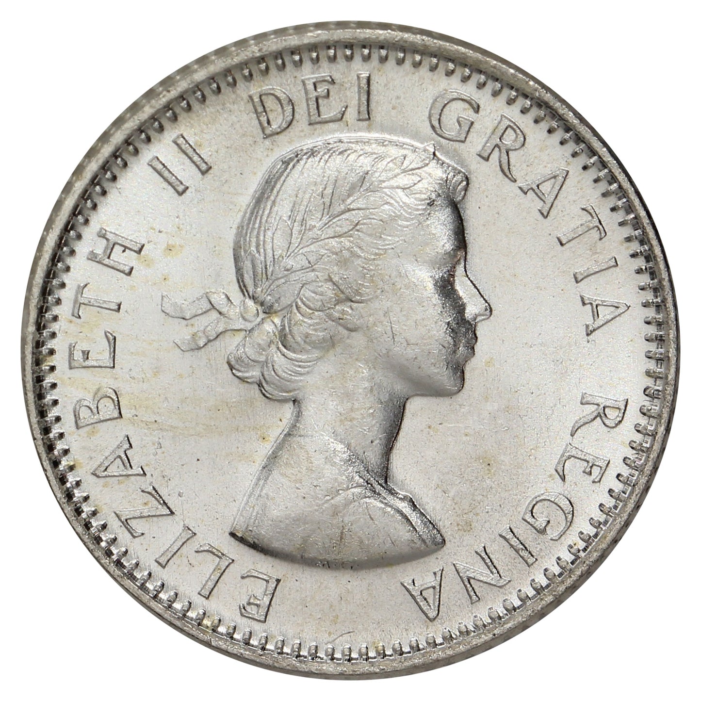 1959 Canada 10-cents Brilliant Uncirculated (MS63)