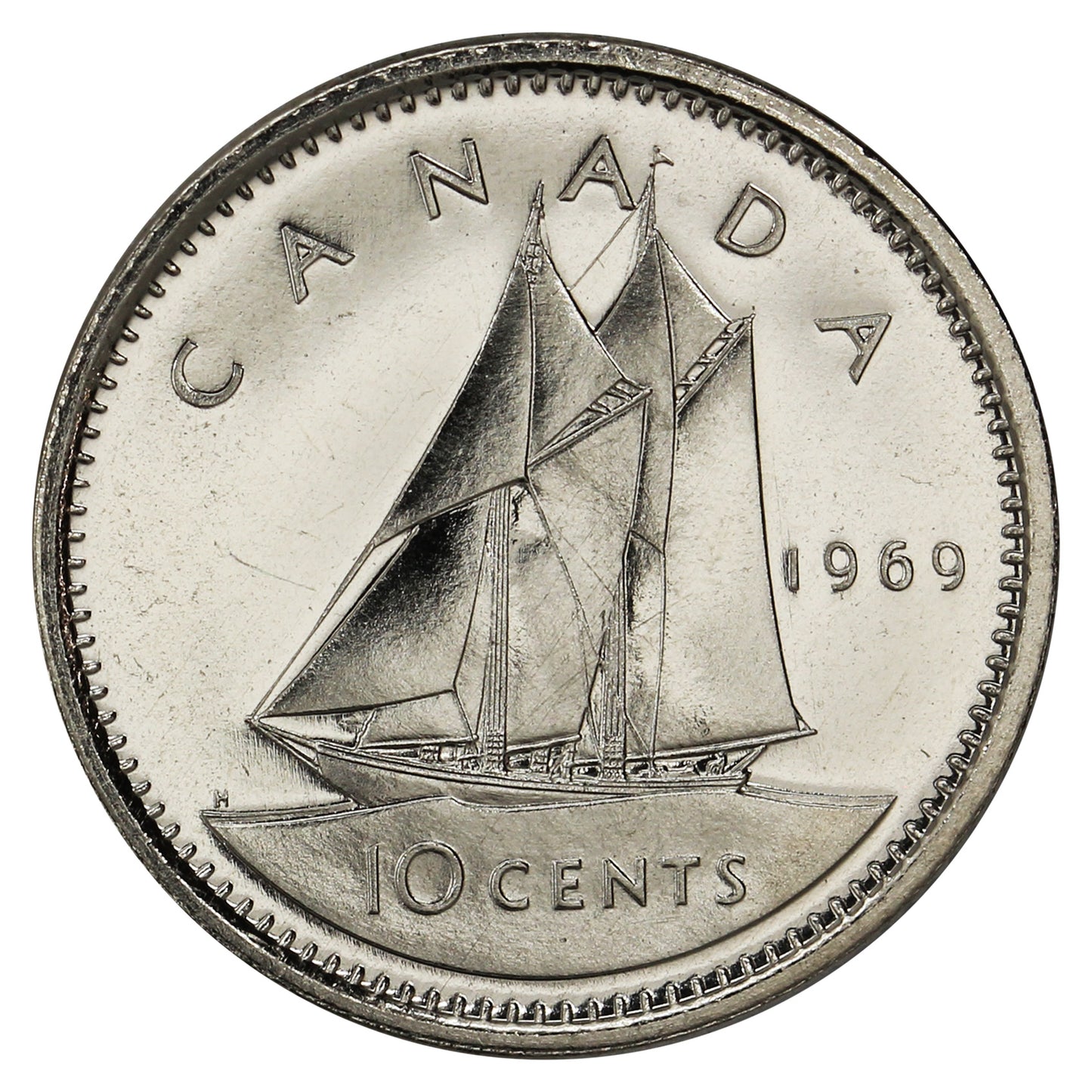 1969 Canada 10-cents Proof Like