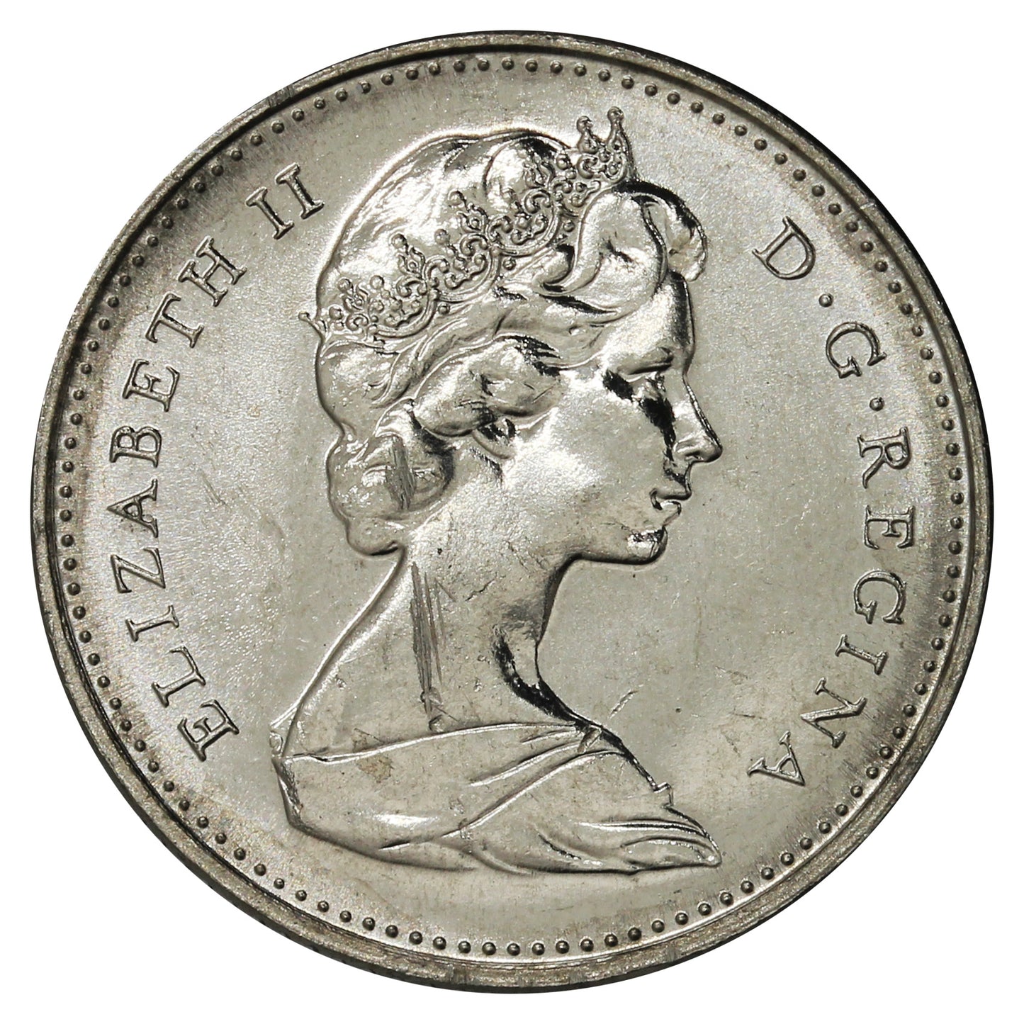 1977 Canada 10-cent Brilliant Uncirculated (MS-63)