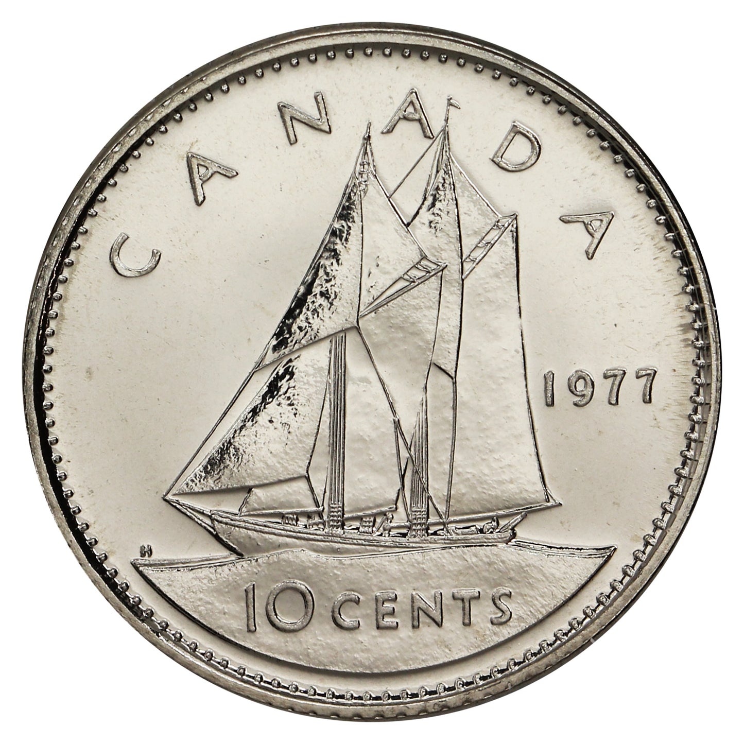 1977 Canada 10-cent Proof Like