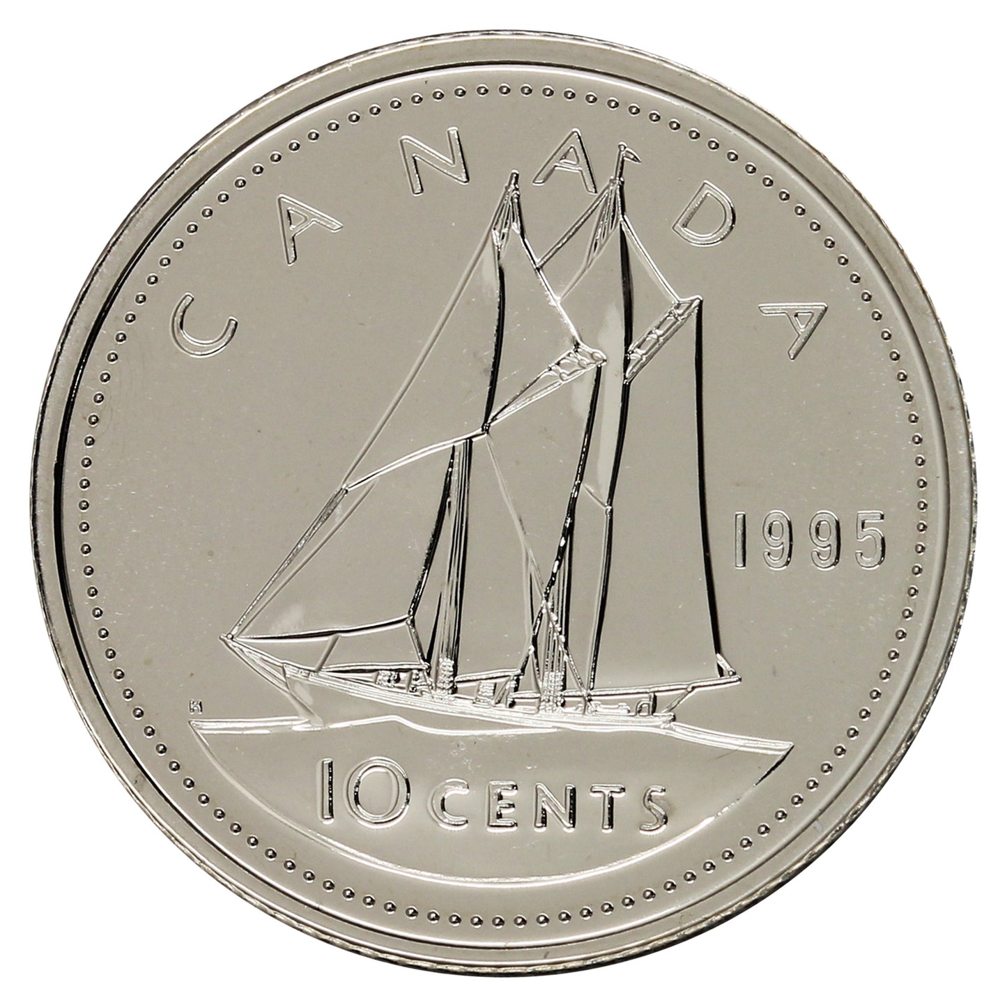 1995 Canada 10-cent Proof Like