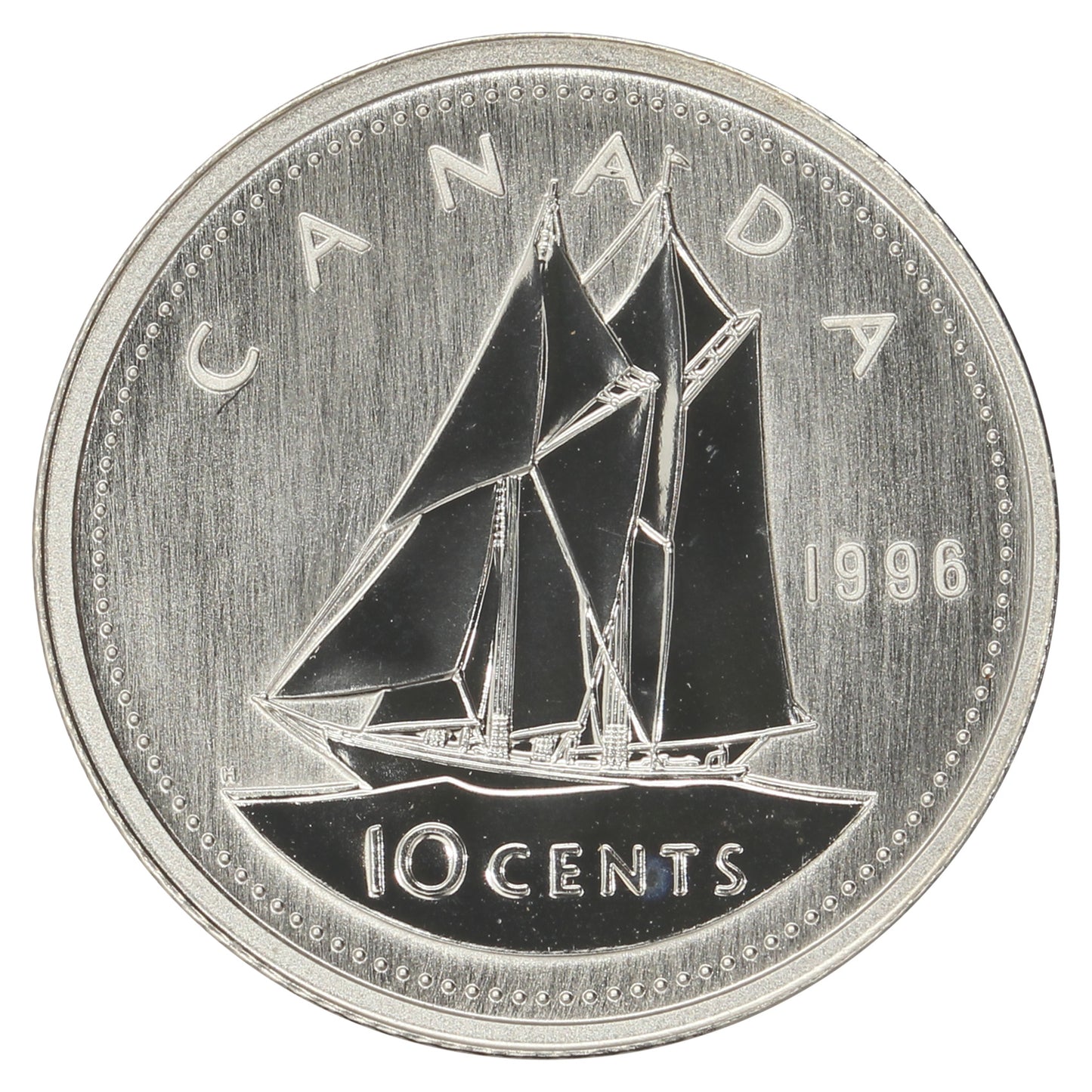 1996 Canada 10-cent Specimen
