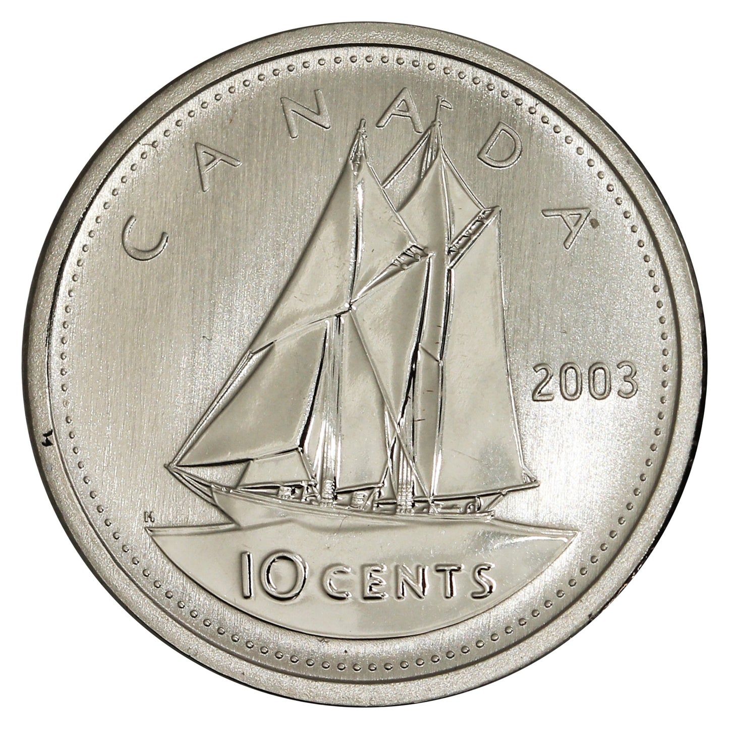 2003P Canada Old Effigy 10-cent Specimen