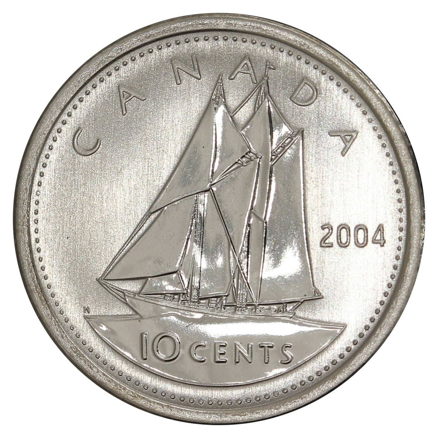 2004P Canada 10-cent Specimen