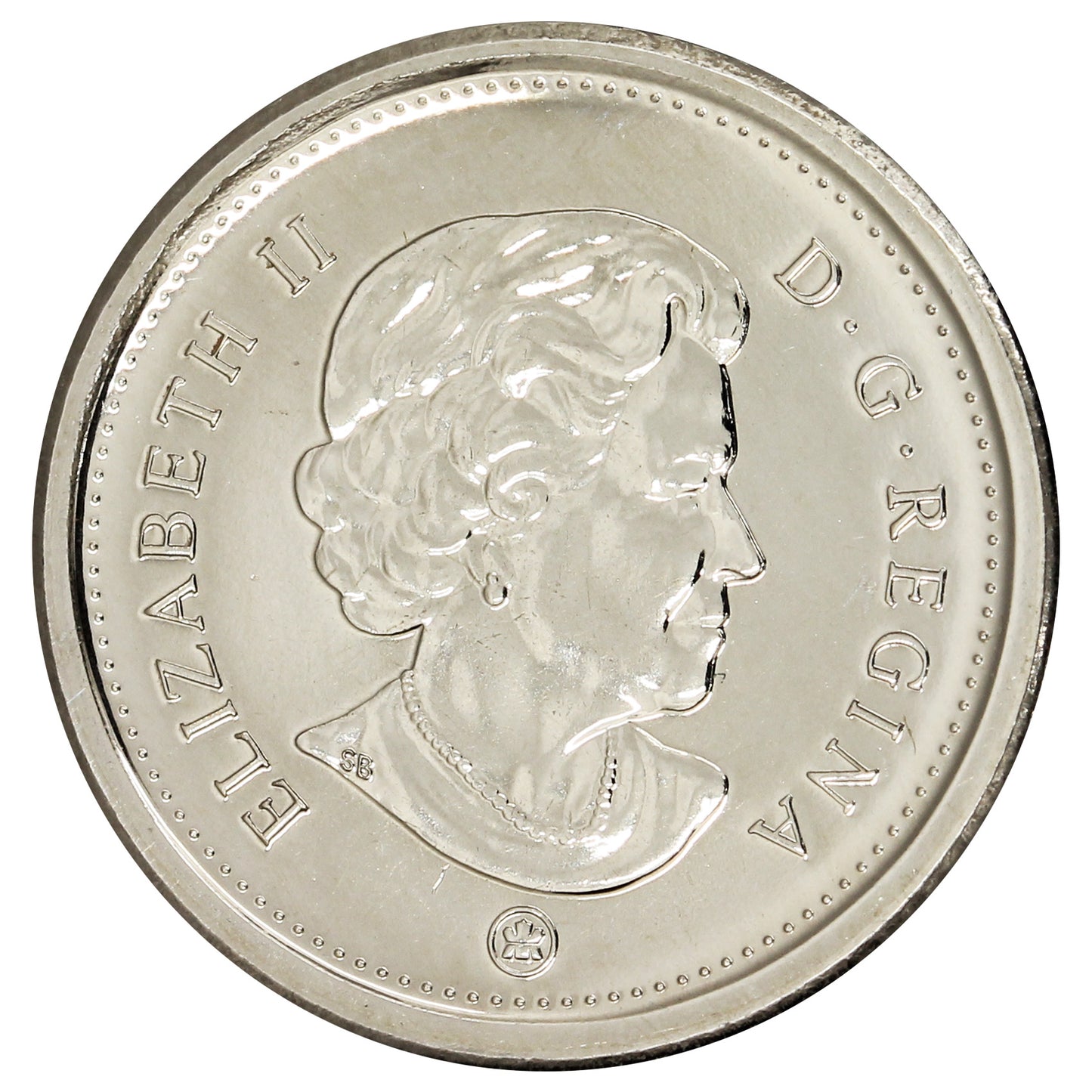 2007 Curved 7 Canada 10-cents Proof Like