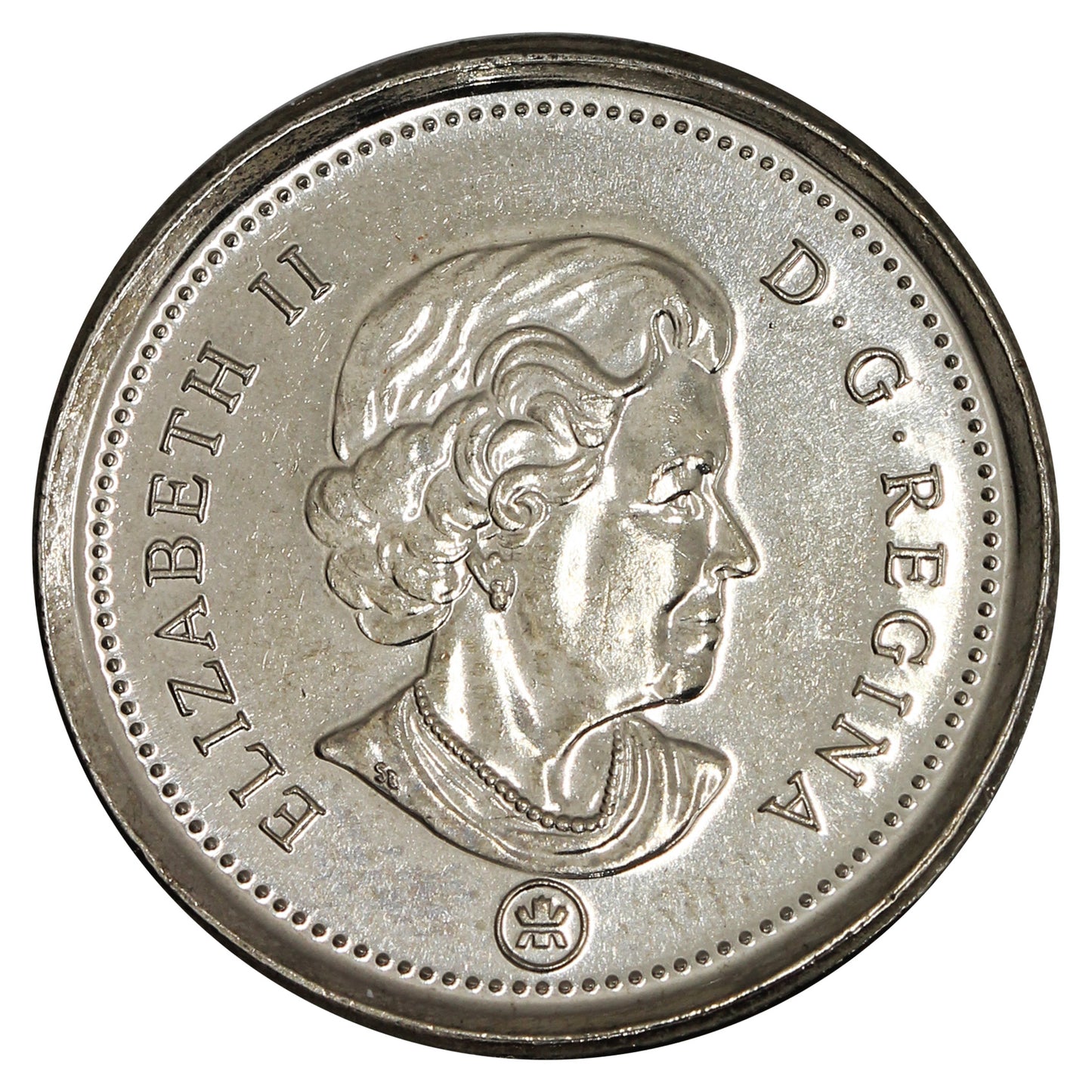 2008 Canada 10-cent Brilliant Uncirculated (MS63)