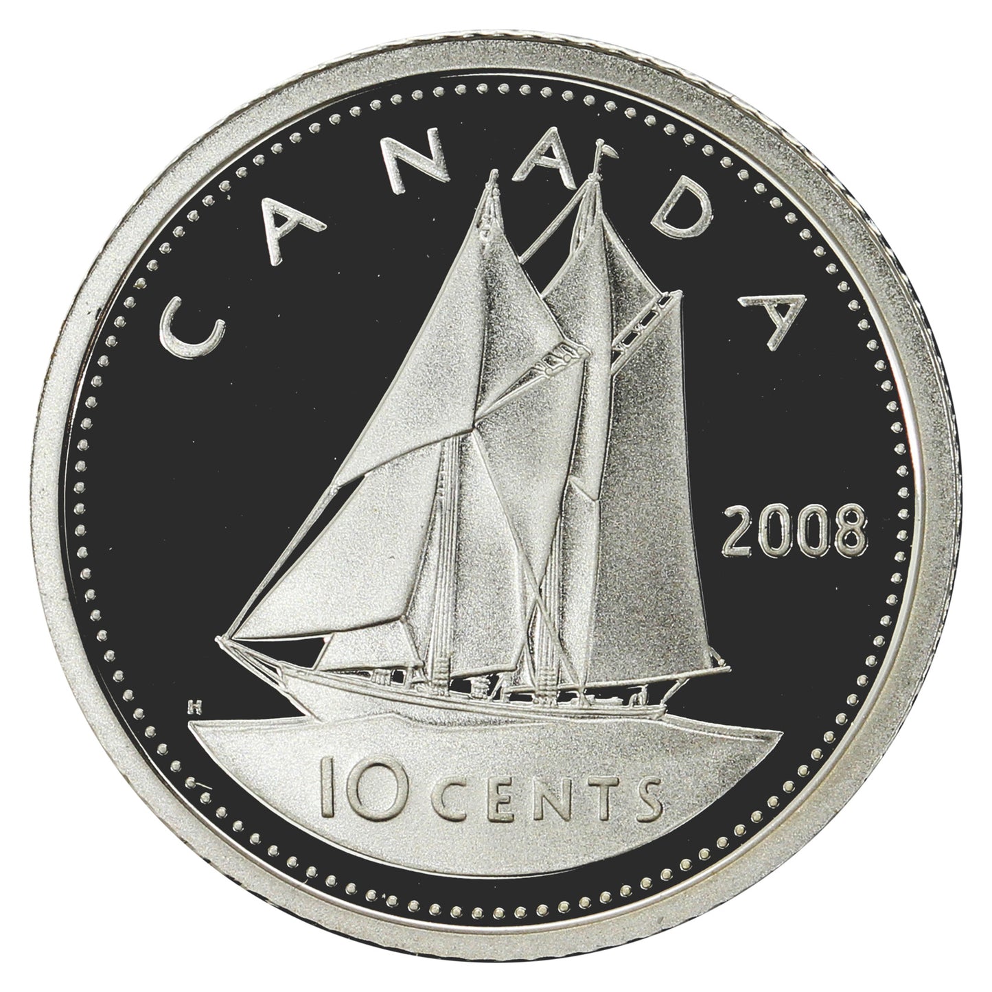 2008 Canada 10-cent Silver Proof
