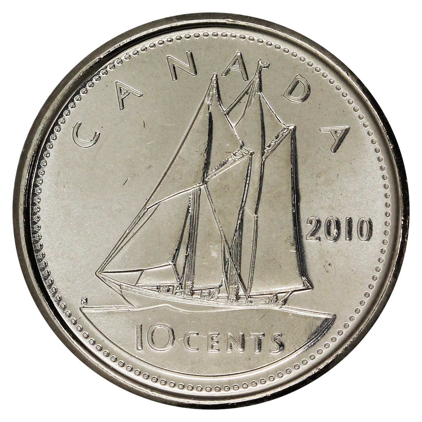 2010 Canada 10-cent Brilliant Uncirculated (MS-63)