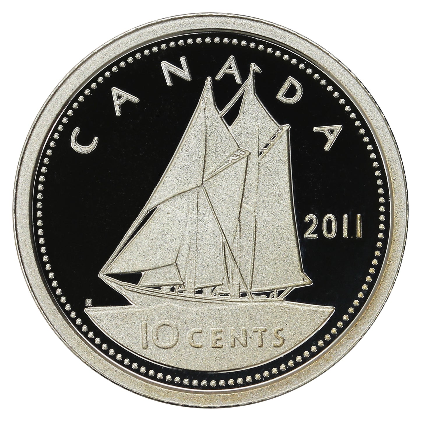 2011 Canada 10-cent Silver Proof