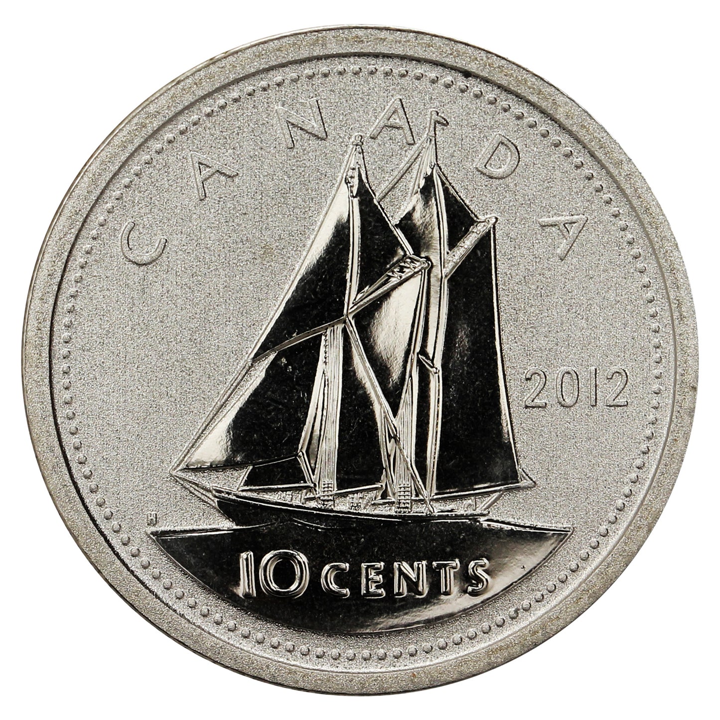 2012 Canada 10-cent Specimen