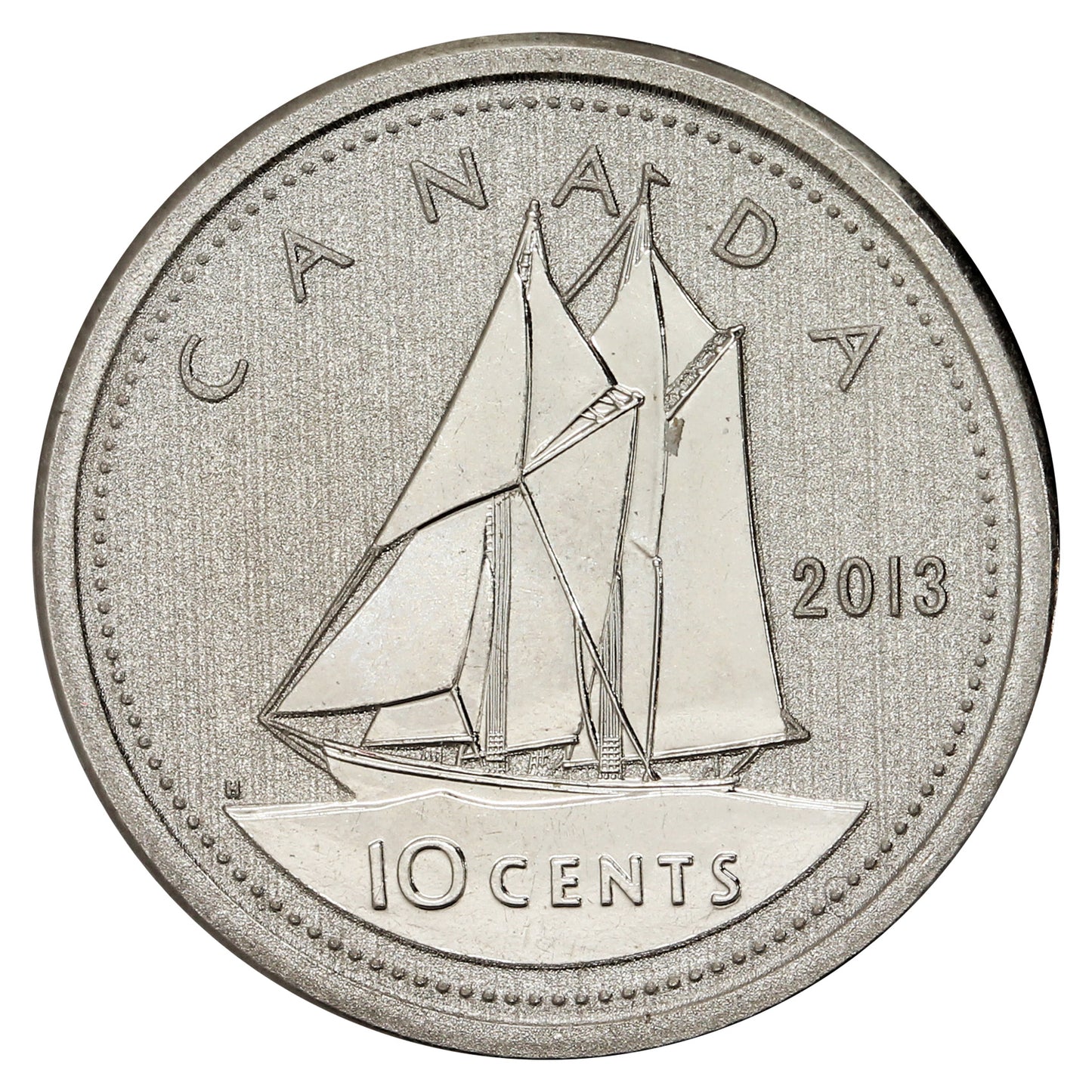 2013 Canada 10-cent Specimen