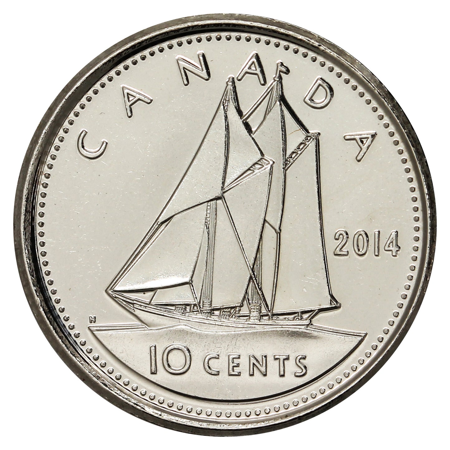 2014 Canada 10-cent Brilliant Uncirculated (MS-63)
