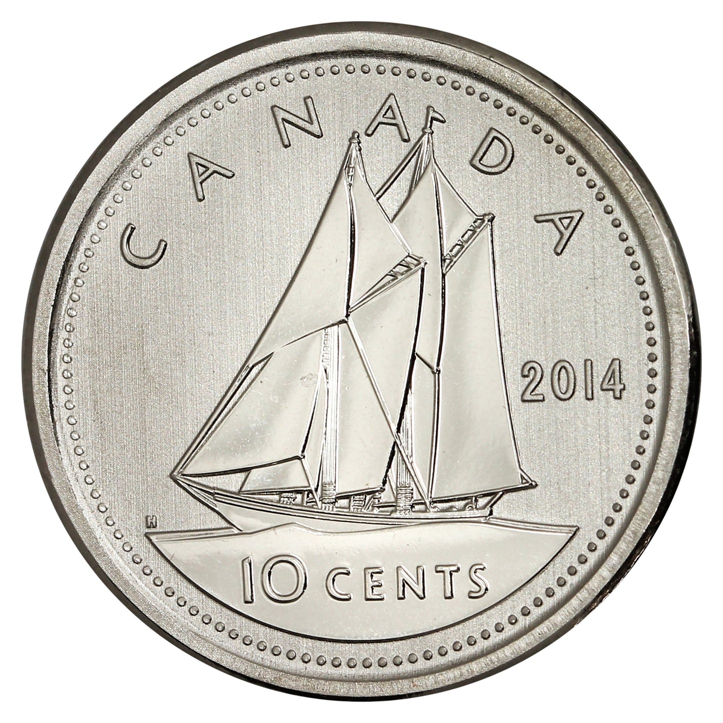 2014 Canada 10-cent Specimen