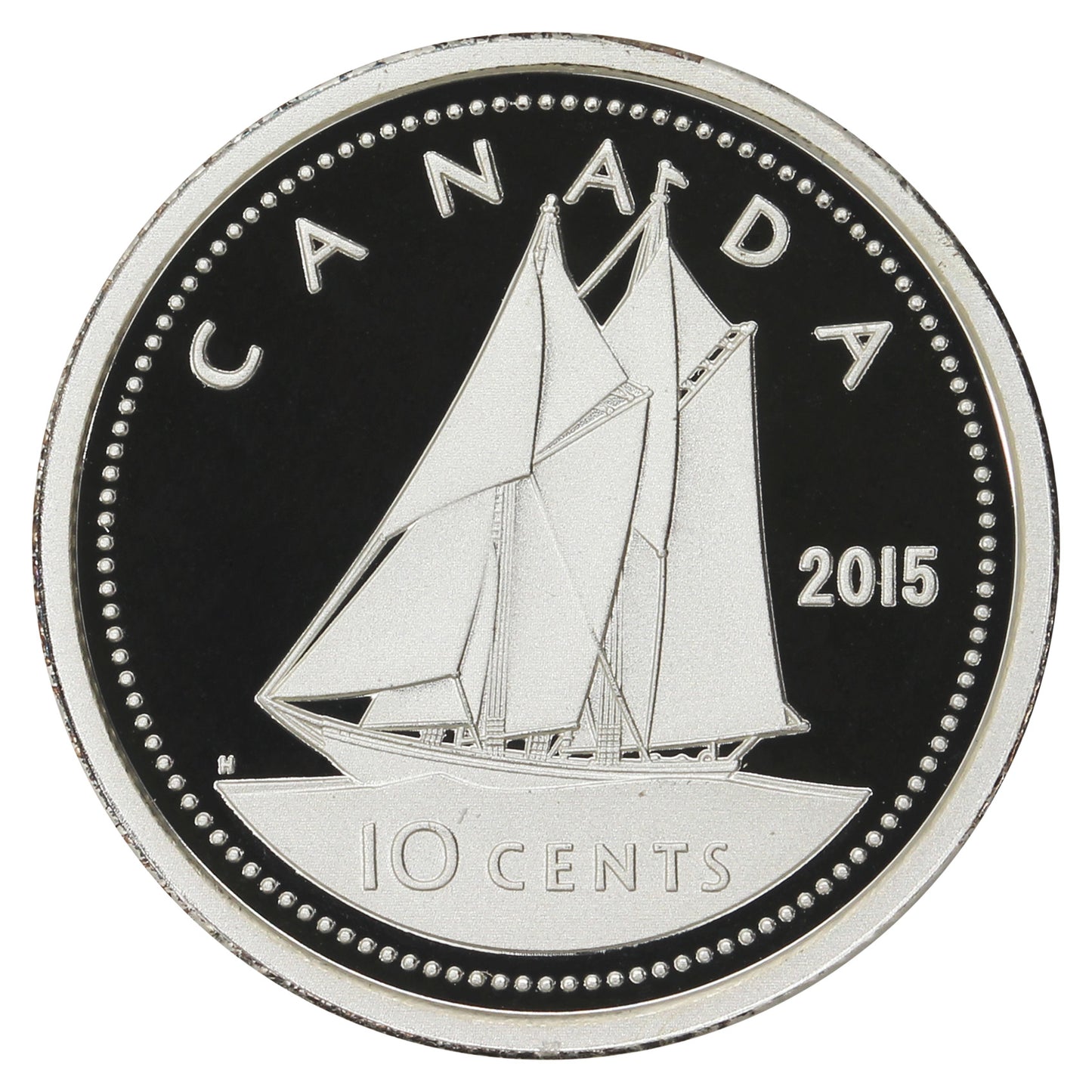 2015 Canada 10-cent Silver Proof (No Tax)