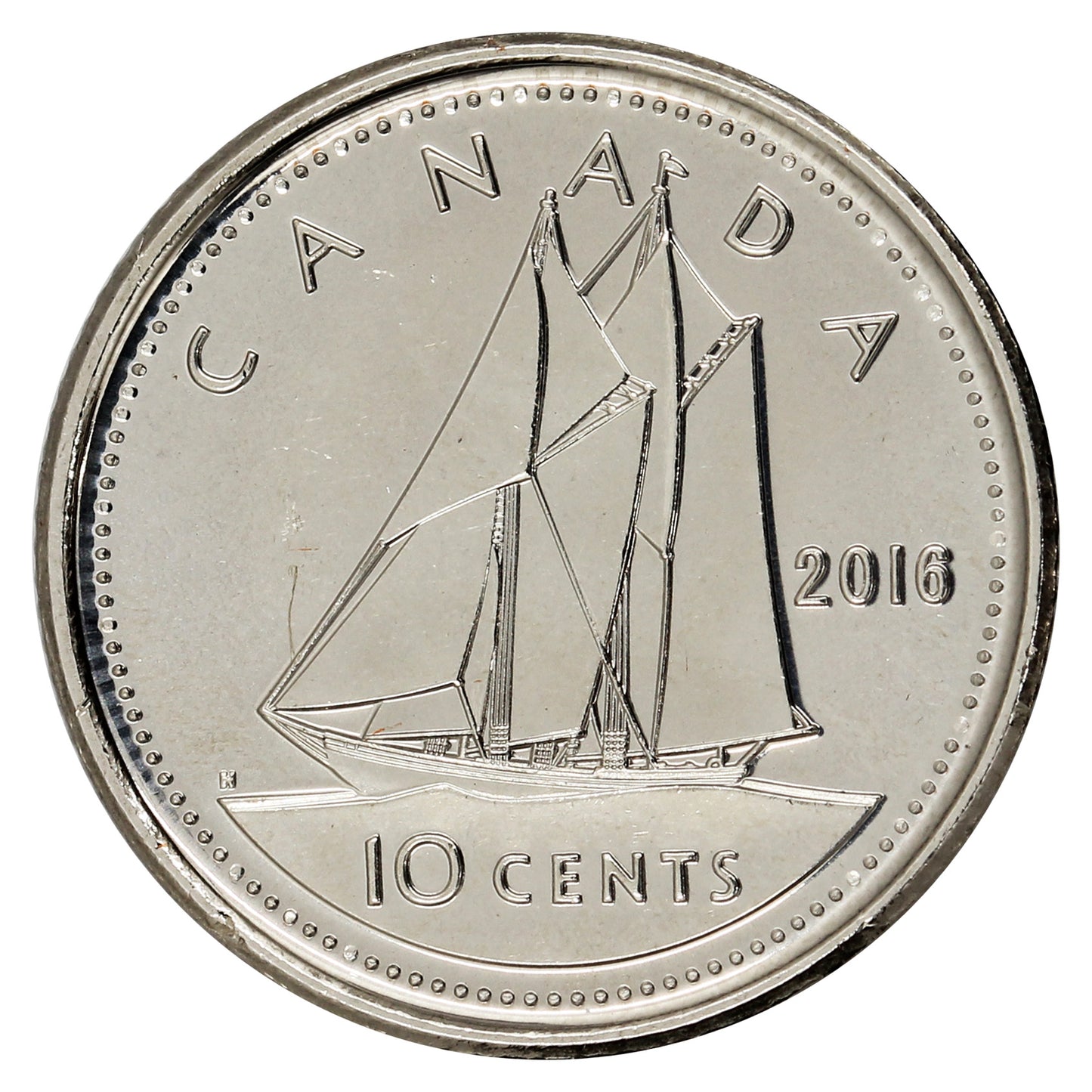 2016 Canada 10-cent Brilliant Uncirculated (MS-63)