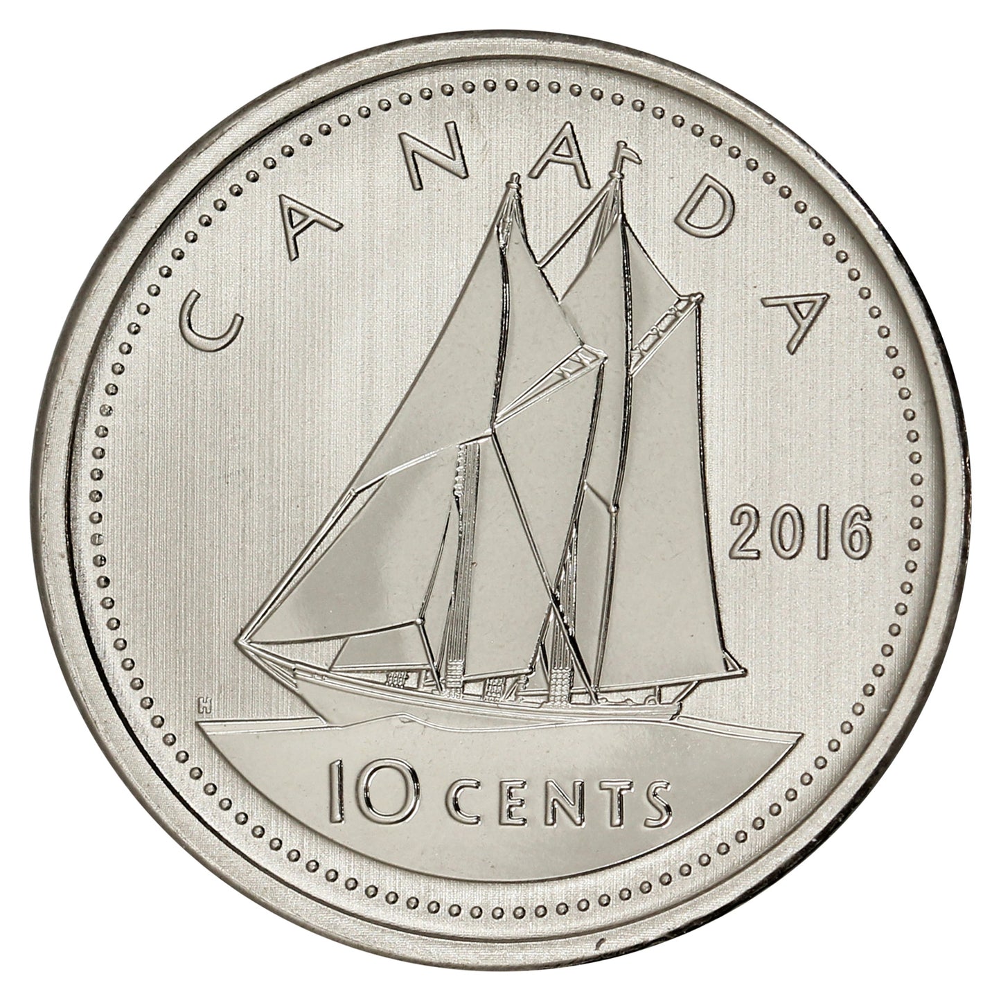 2016 Canada 10-cent Specimen