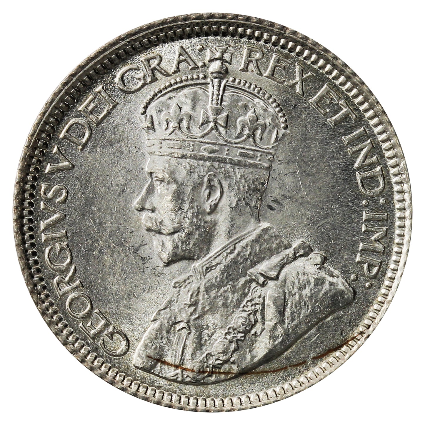 1918 Canada 10-cents Brilliant Uncirculated (MS-63) $