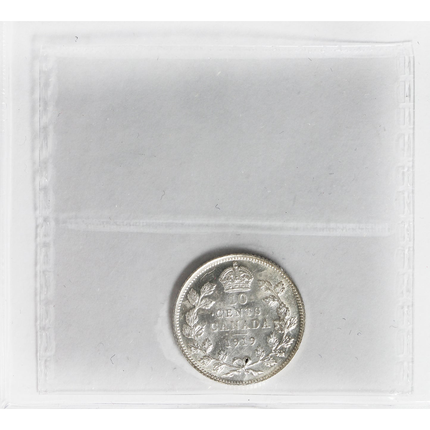 1919 Canada 10-cents ICCS Certified MS-62