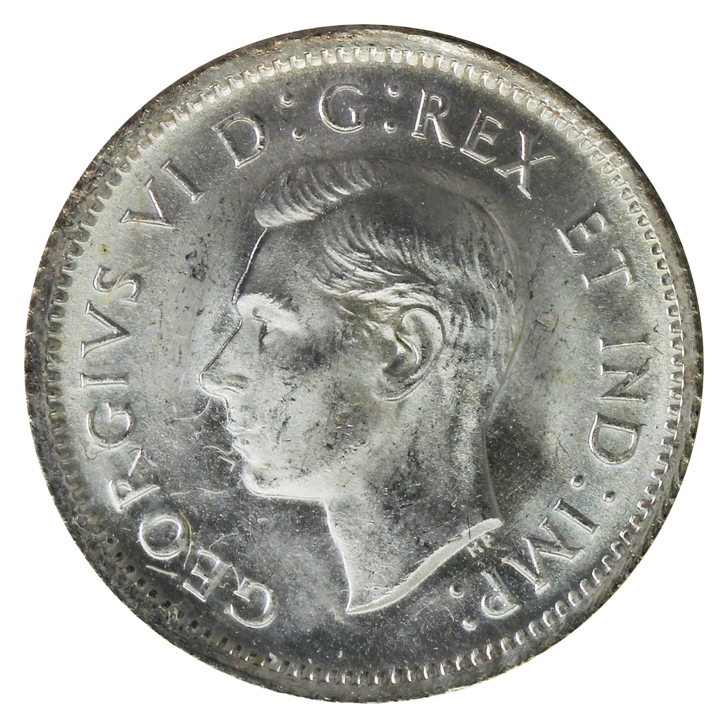 1937 Canada 10-cents ICCS Certified MS65