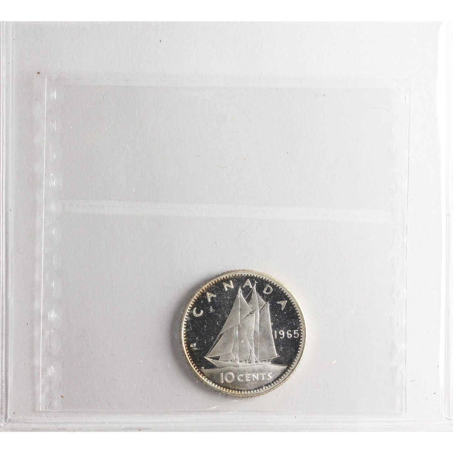 1965 Canada 10-cents ICCS Certified PL-67 UHC