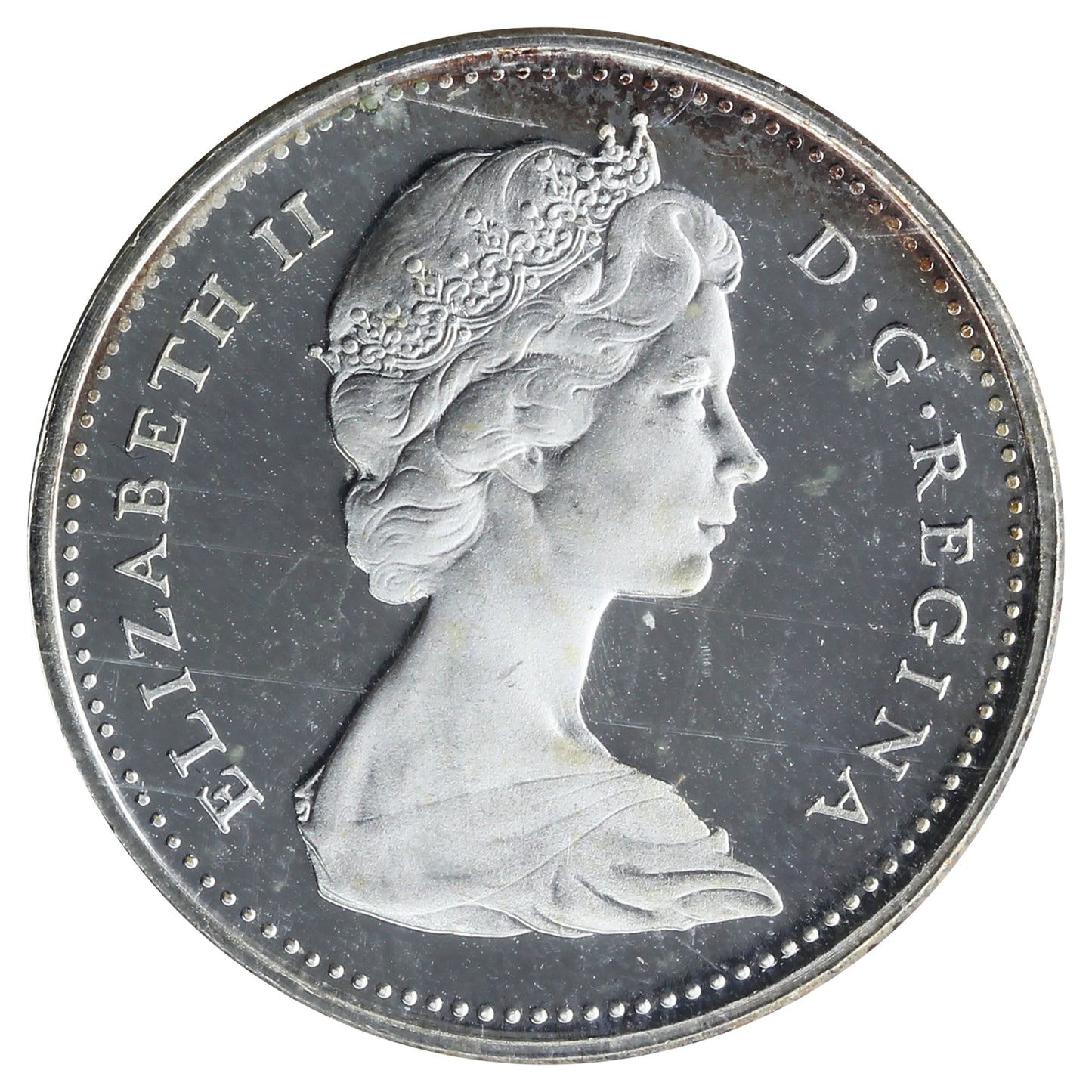 1965 Canada 10-cents ICCS Certified PL-67 UHC