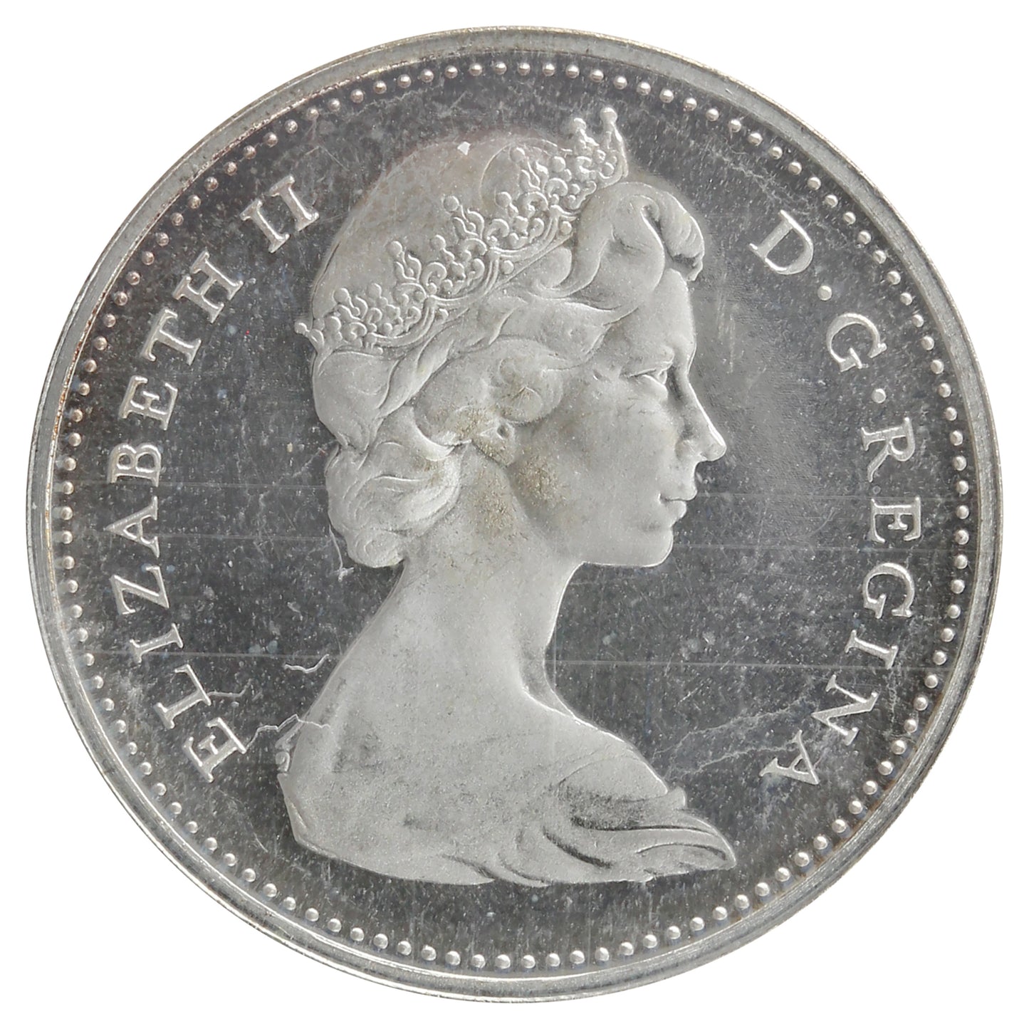 1965 Canada 10-cents ICCS Certified PL64 Ultra Heavy Cameo