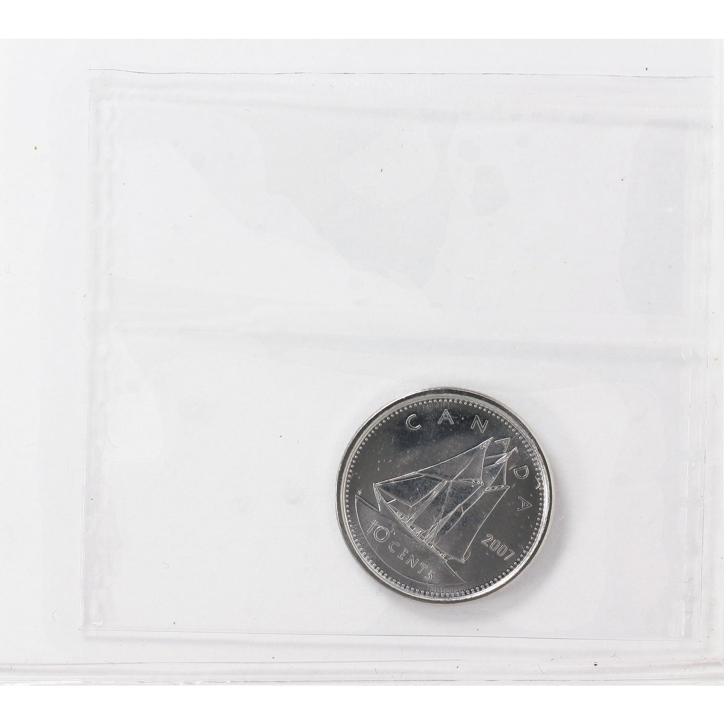 2007 Straight 7 Canada 10-cents ICCS Certified MS-64