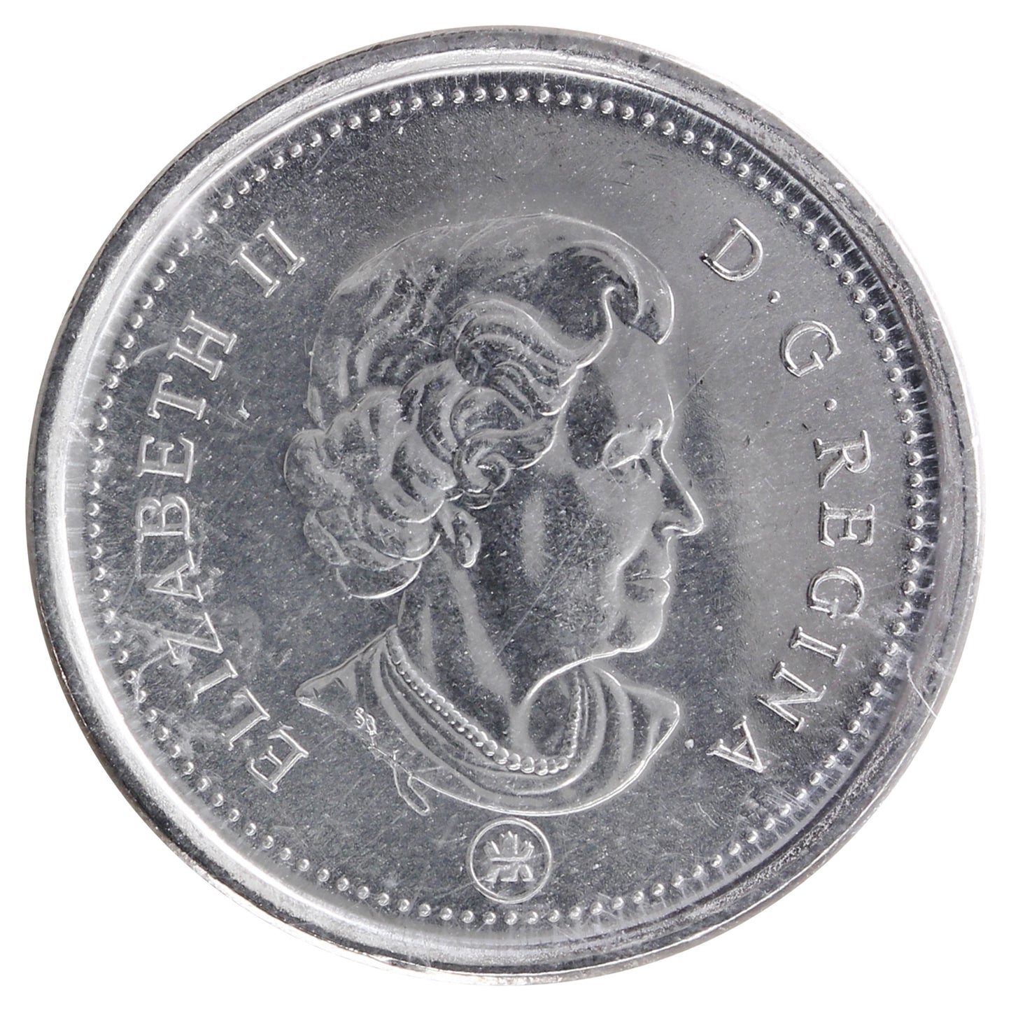 2007 Straight 7 Canada 10-cents ICCS Certified MS-64