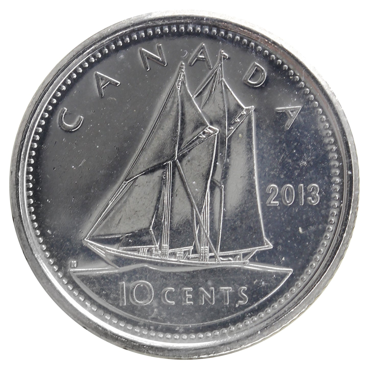 2013 Canada 10-cents ICCS Certified MS64