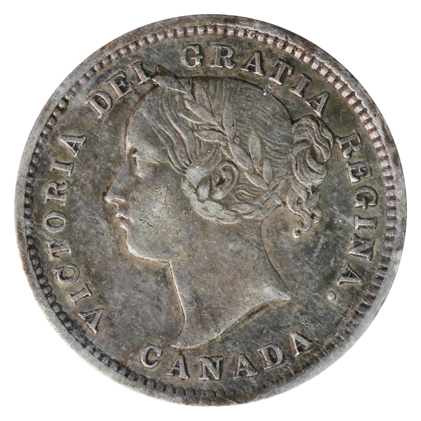 1875H Canada 10-cents ICCS Certified VF30