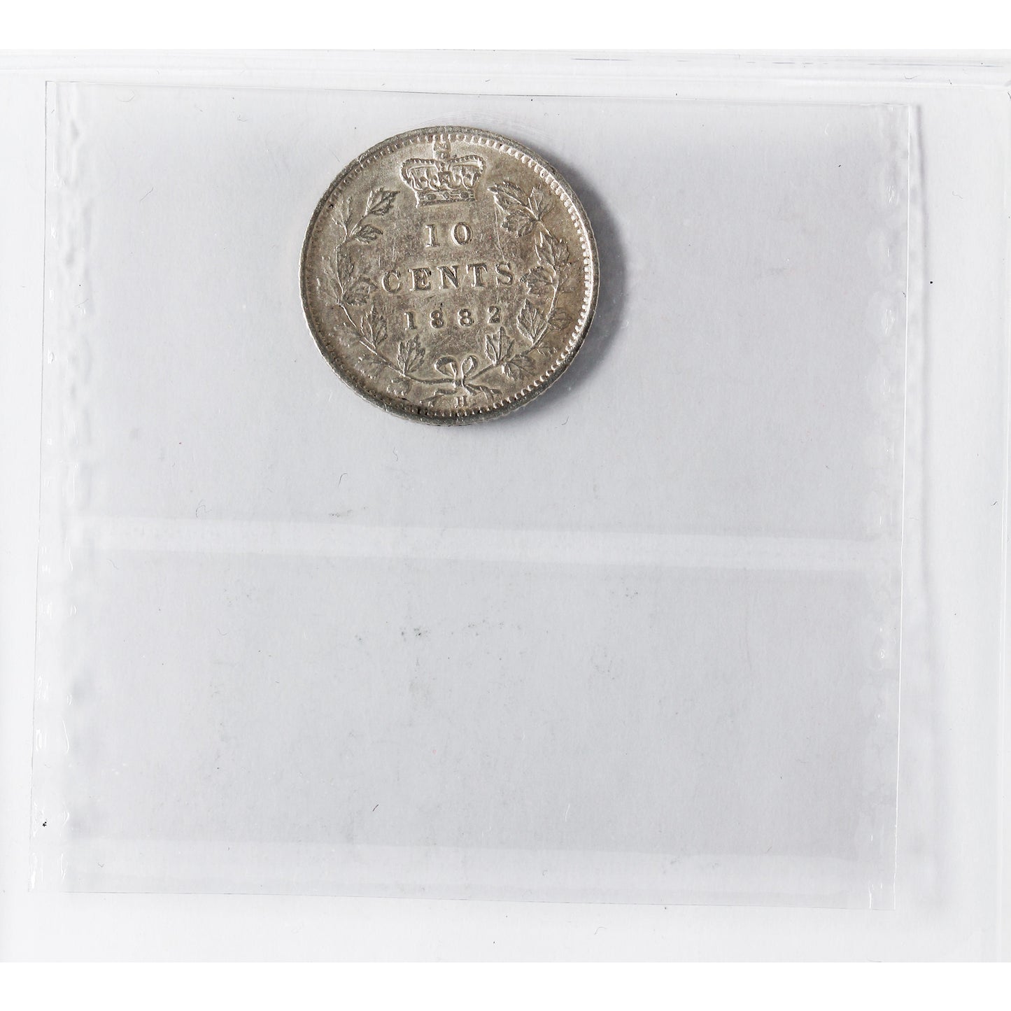 1882H Canada 10-cents ICCS Certified EF40
