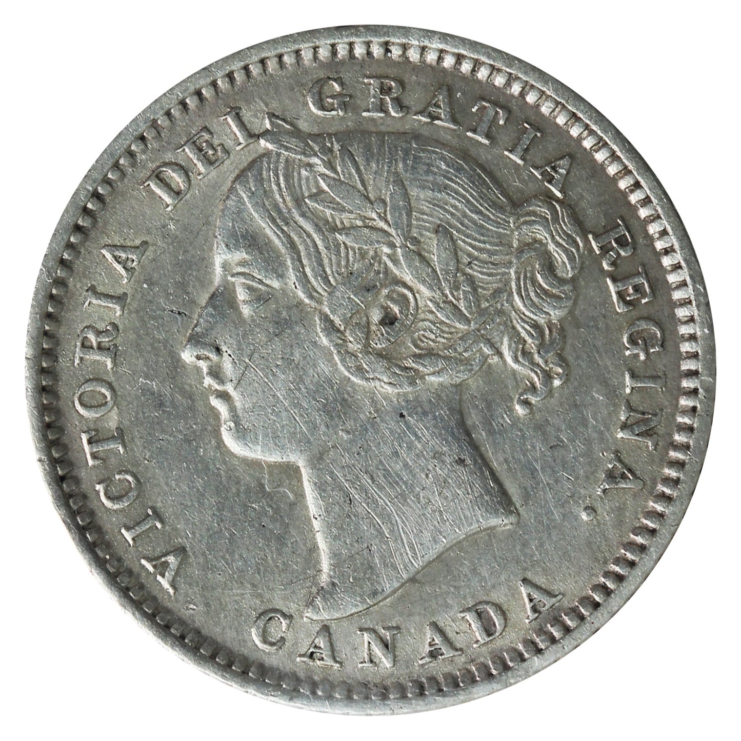 1882H Canada 10-cents ICCS Certified EF40