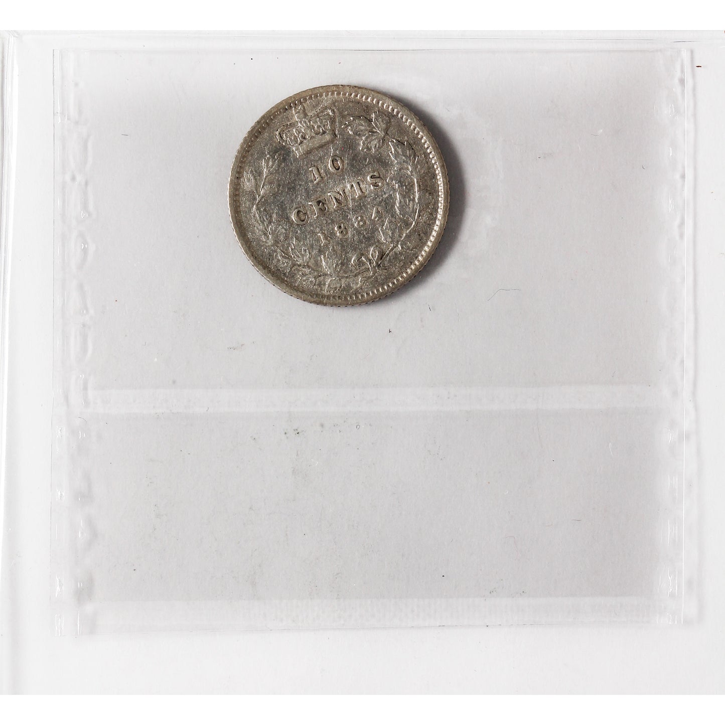 1884 Canada 10-cents ICCS Certified VF20
