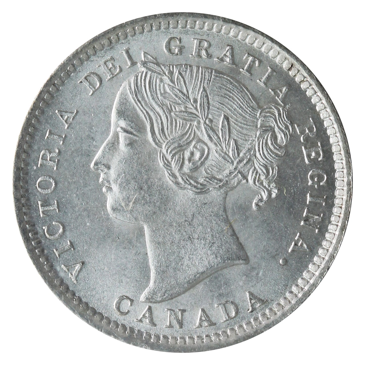 1896 Obv. 6 Canada 10-cents ICCS Certified MS65 (XSI 339)