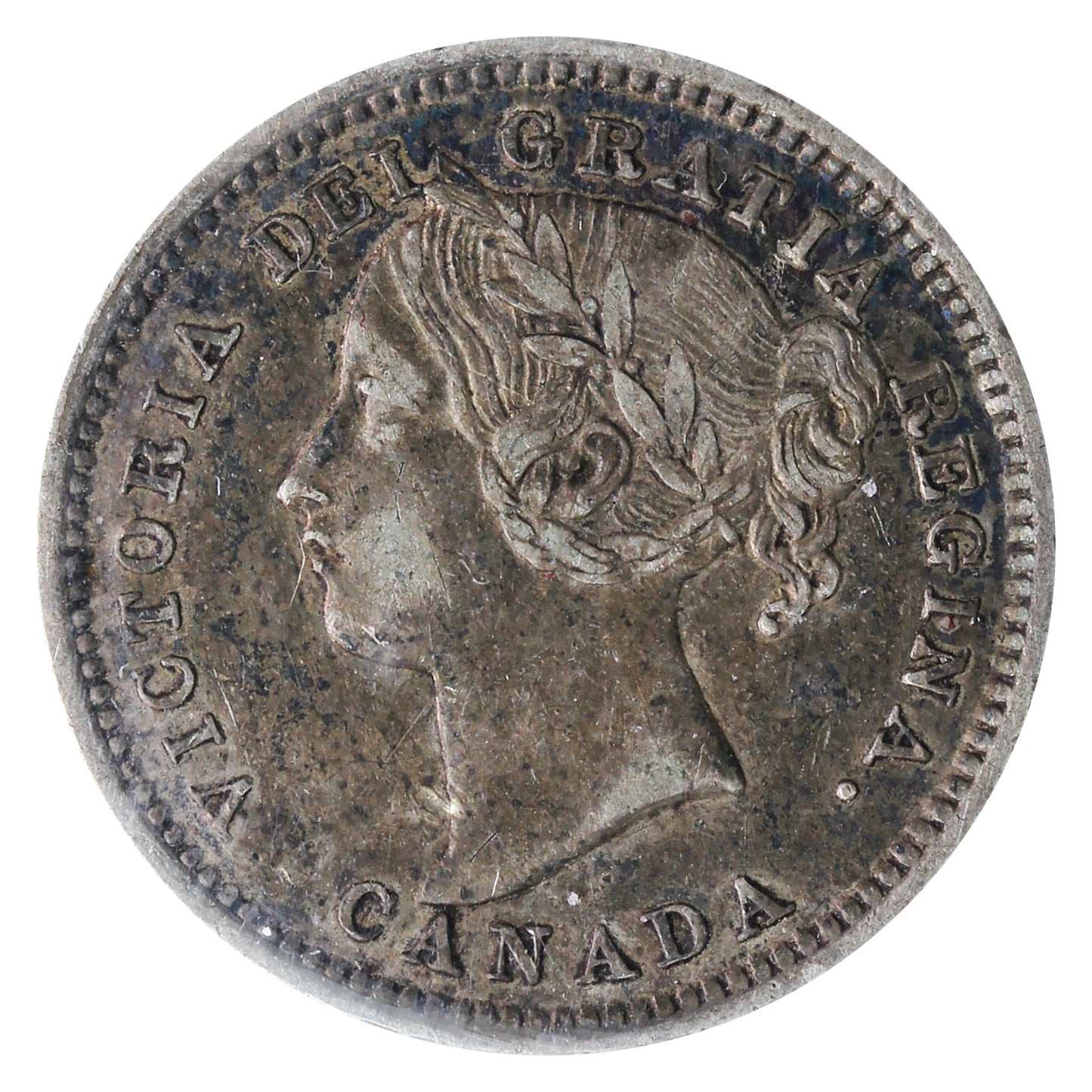 1899 Large 9s Canada 10-cents ICCS Certified EF40