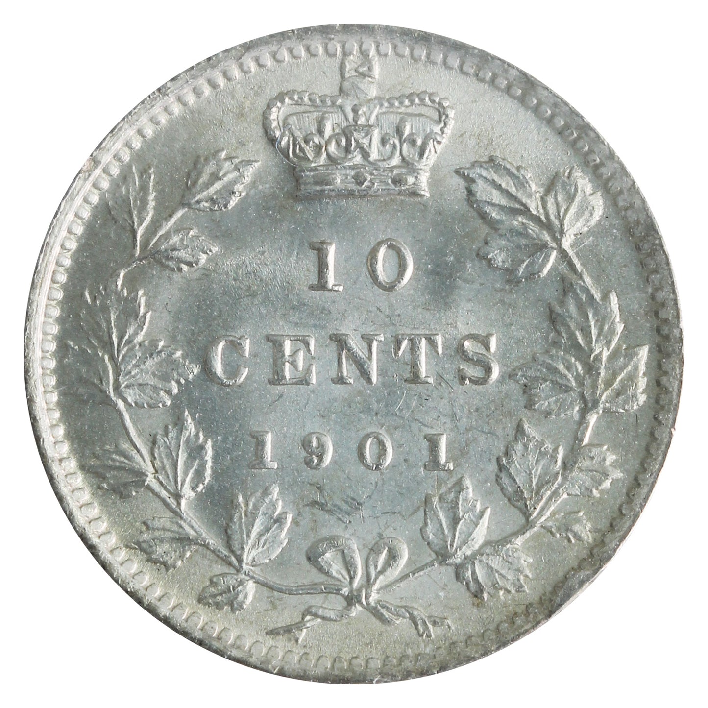 1901 Canada 10-cents ICCS Certified MS65 (XSI 344)