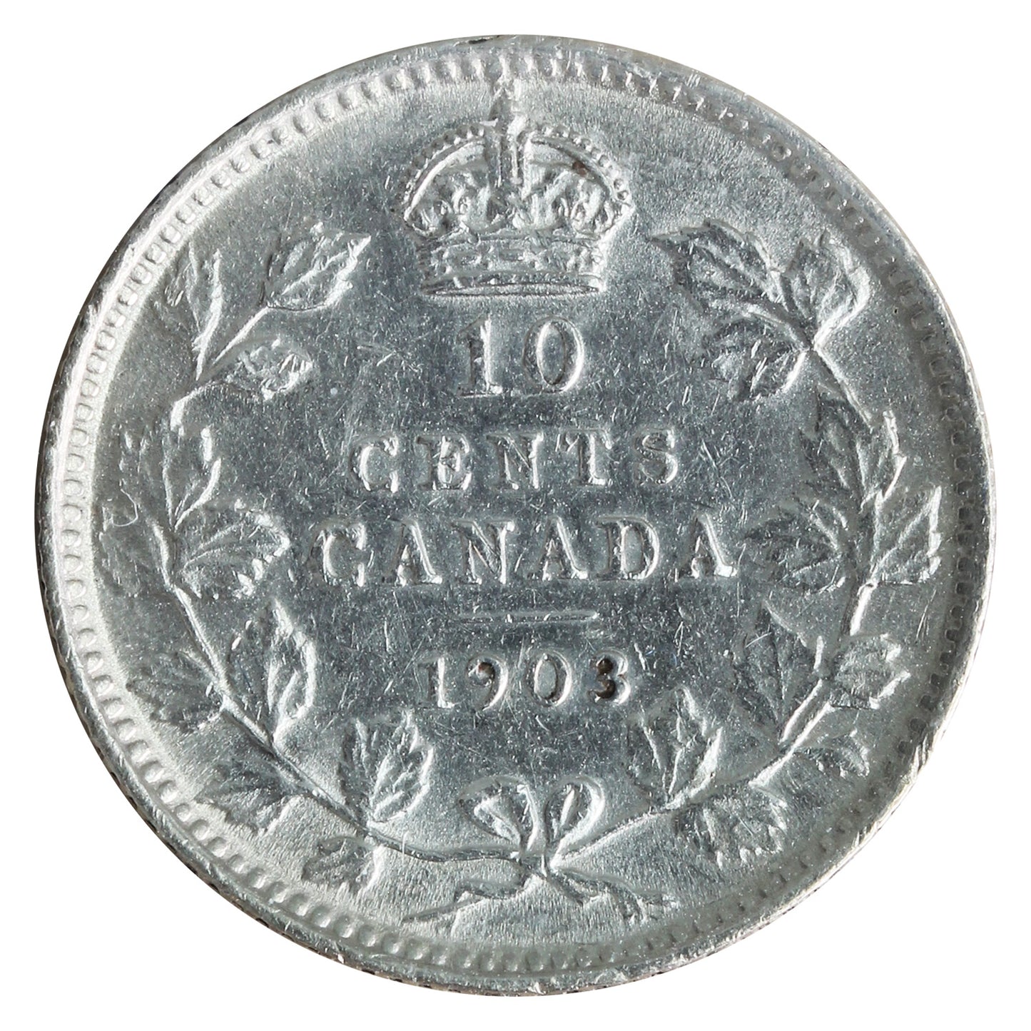 1903 Canada 10-cents ICCS Certified EF40