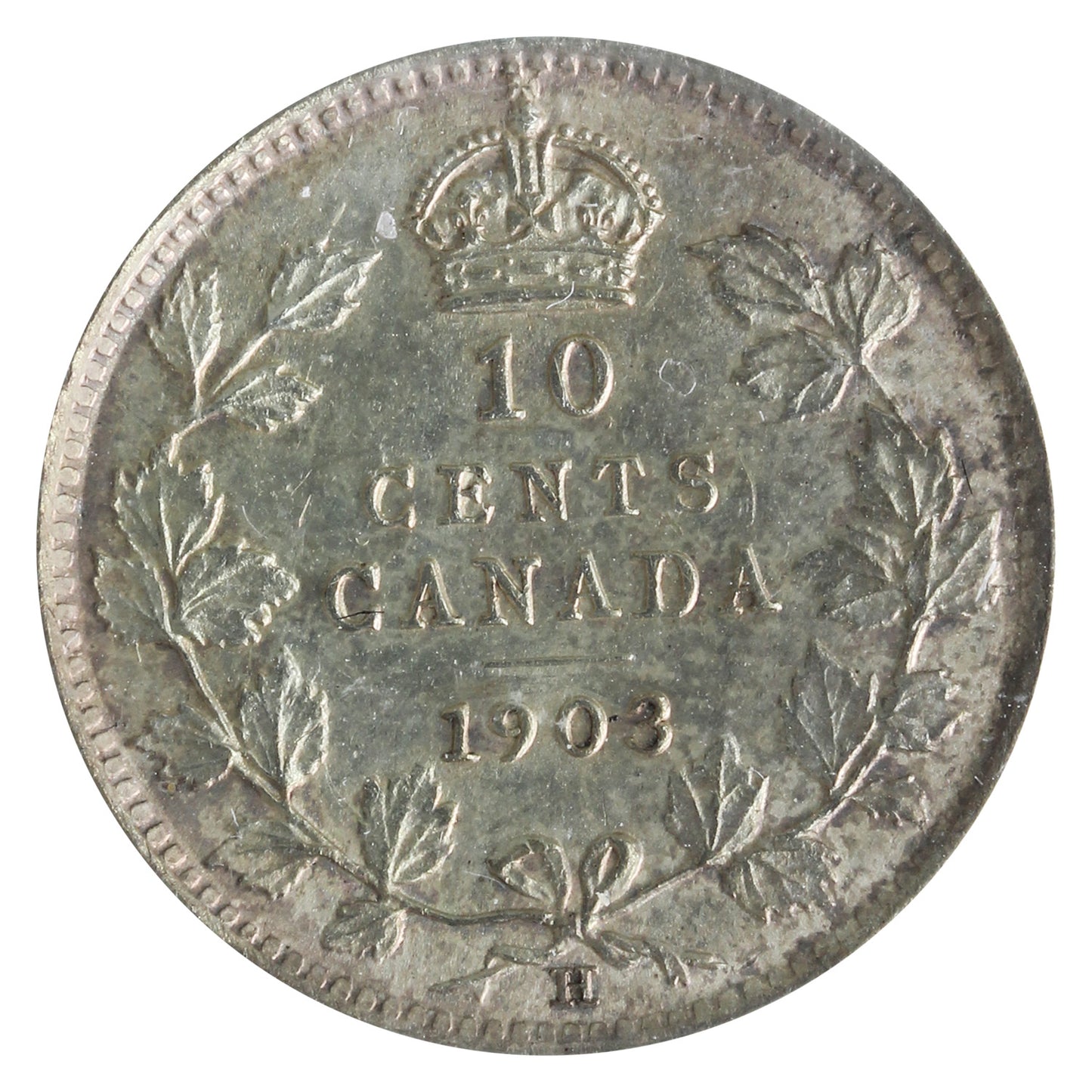 1903H Canada 10-cents ICCS Certified MS62 (XBL 923)