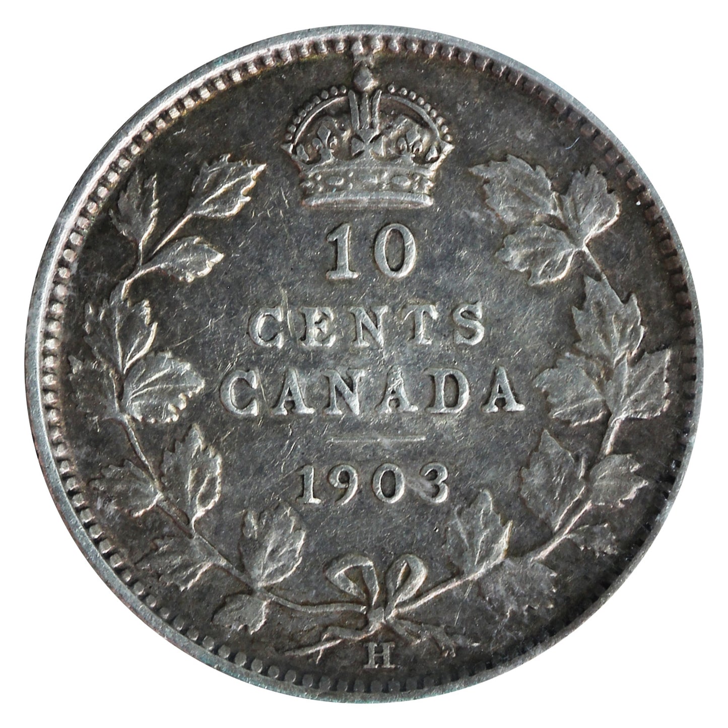 1903H Canada 10-cents ICCS Certified VF20