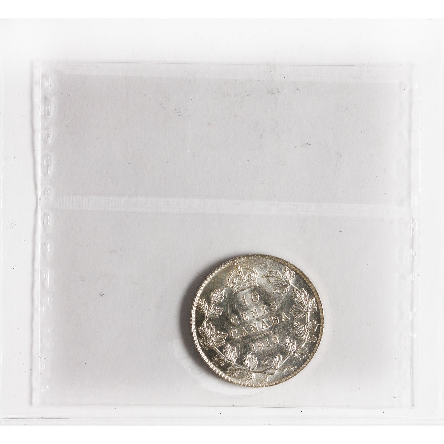 1912 Canada 10-cents ICCS Certified MS-63 (XHT 133)